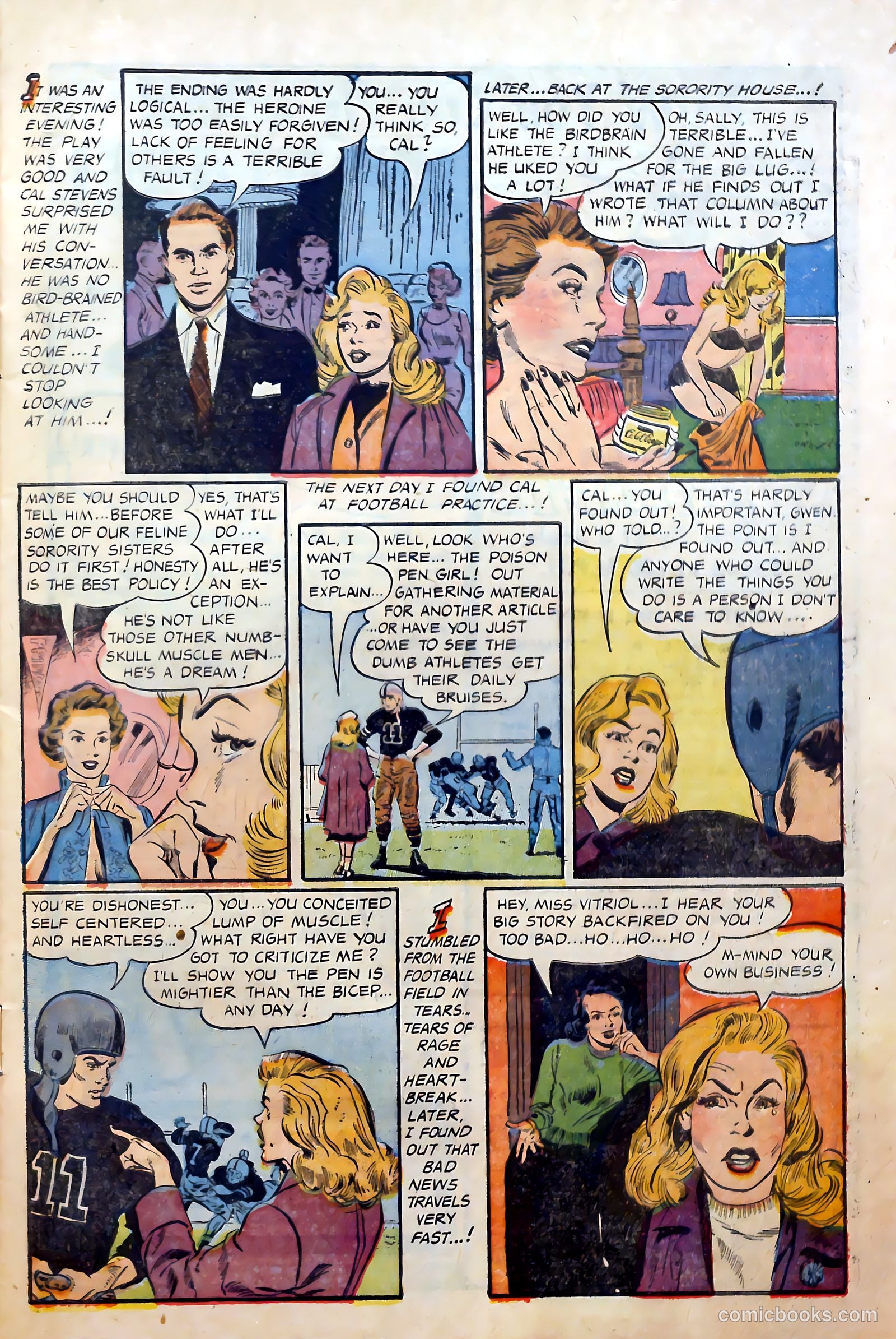 Great Lover Romances #21 (1954) — page 5 of 36