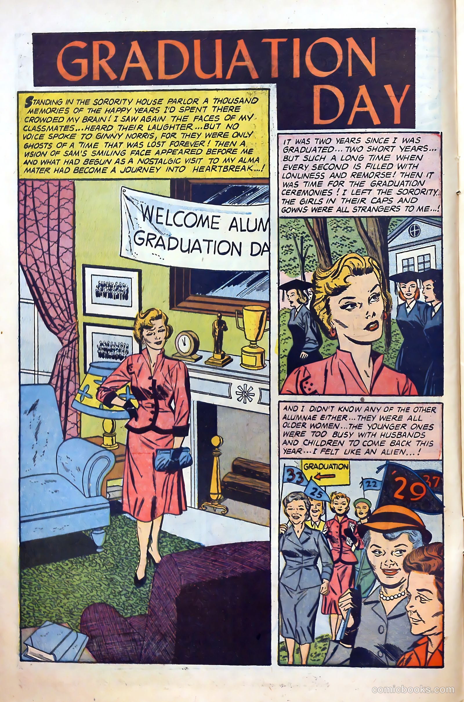 Great Lover Romances #21 (1954) — page 10 of 36