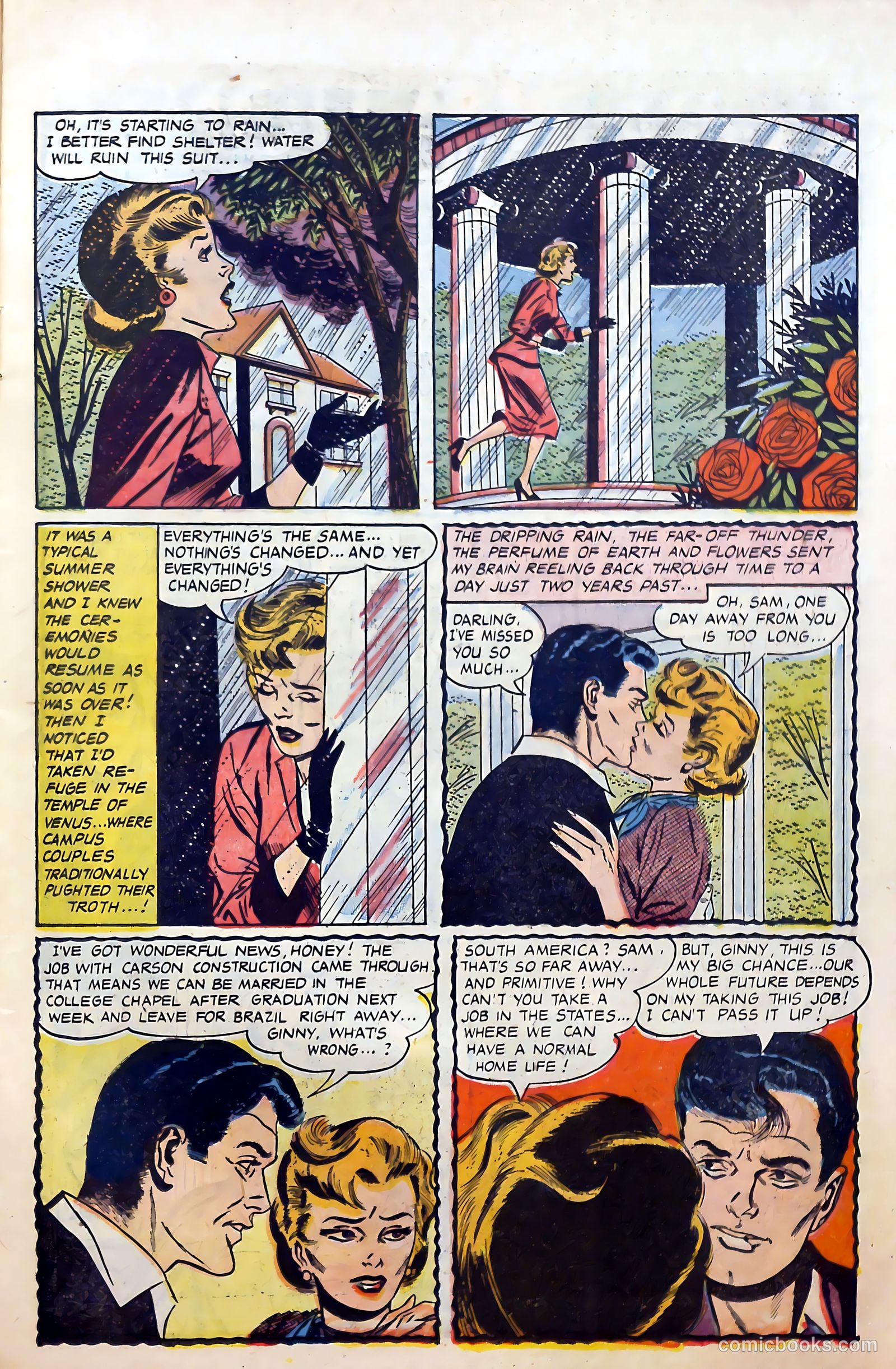 Great Lover Romances #21 (1954) — page 11 of 36