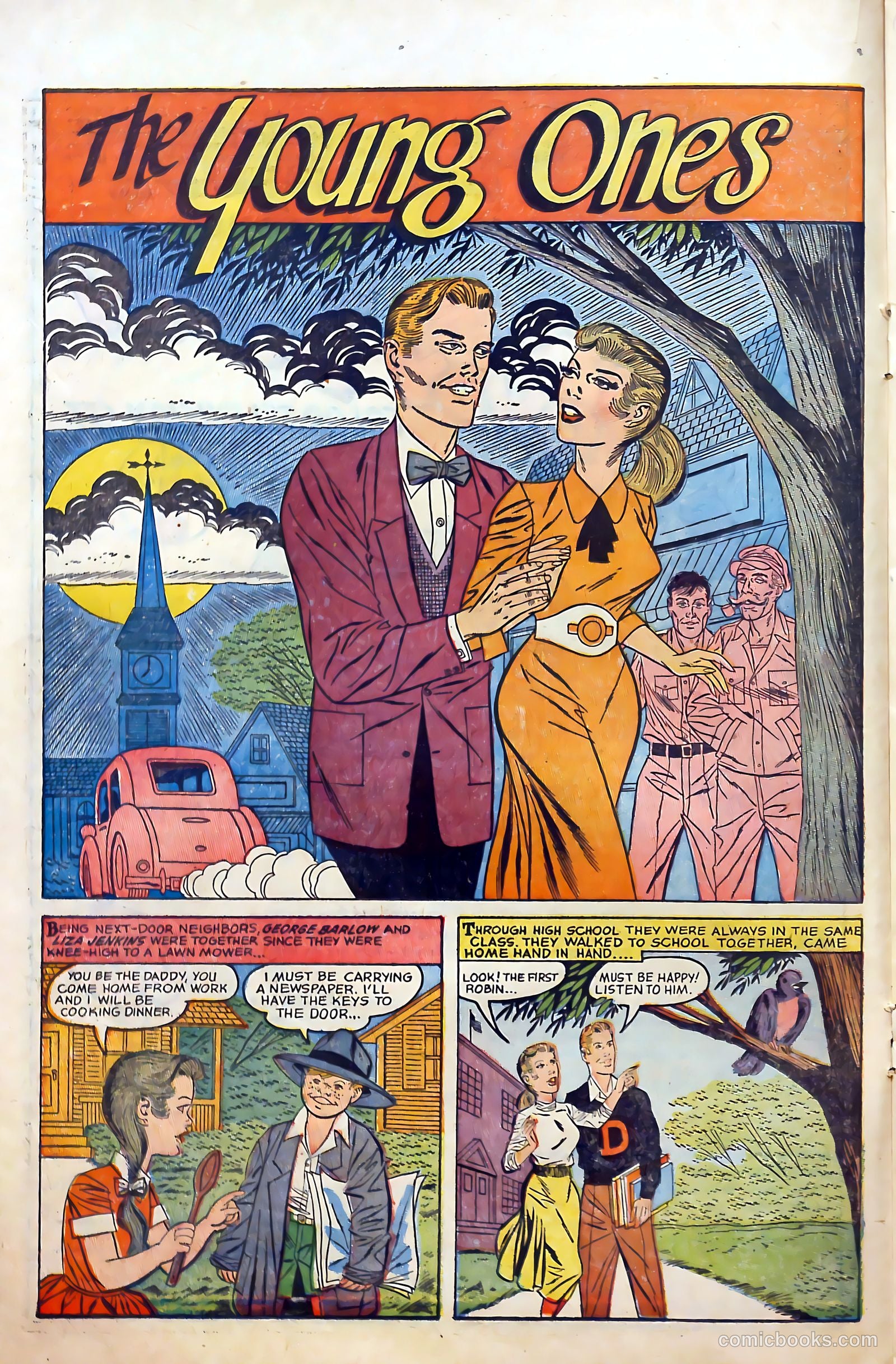 Great Lover Romances #21 (1954) — page 16 of 36