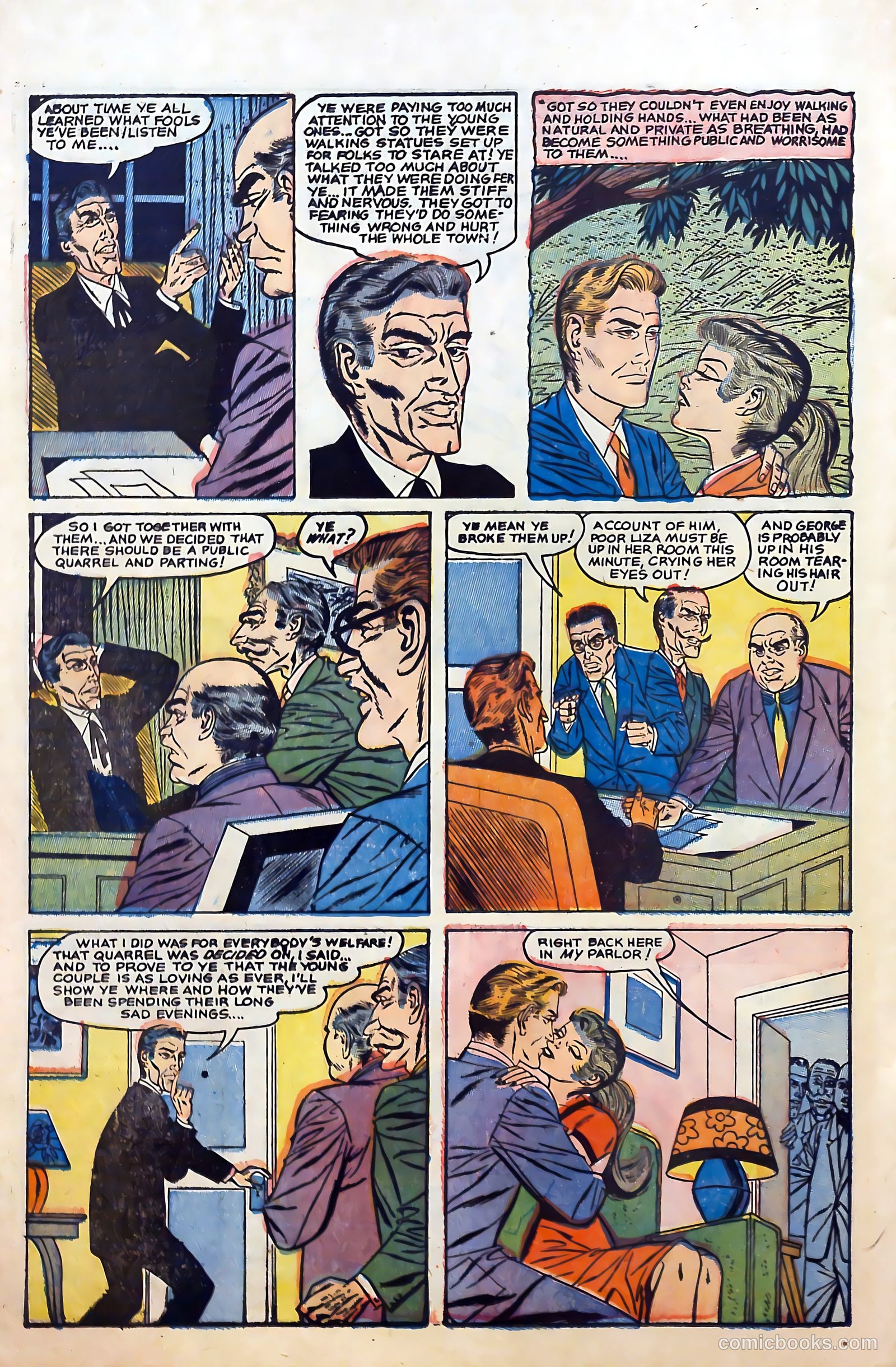 Great Lover Romances #21 (1954) — page 20 of 36