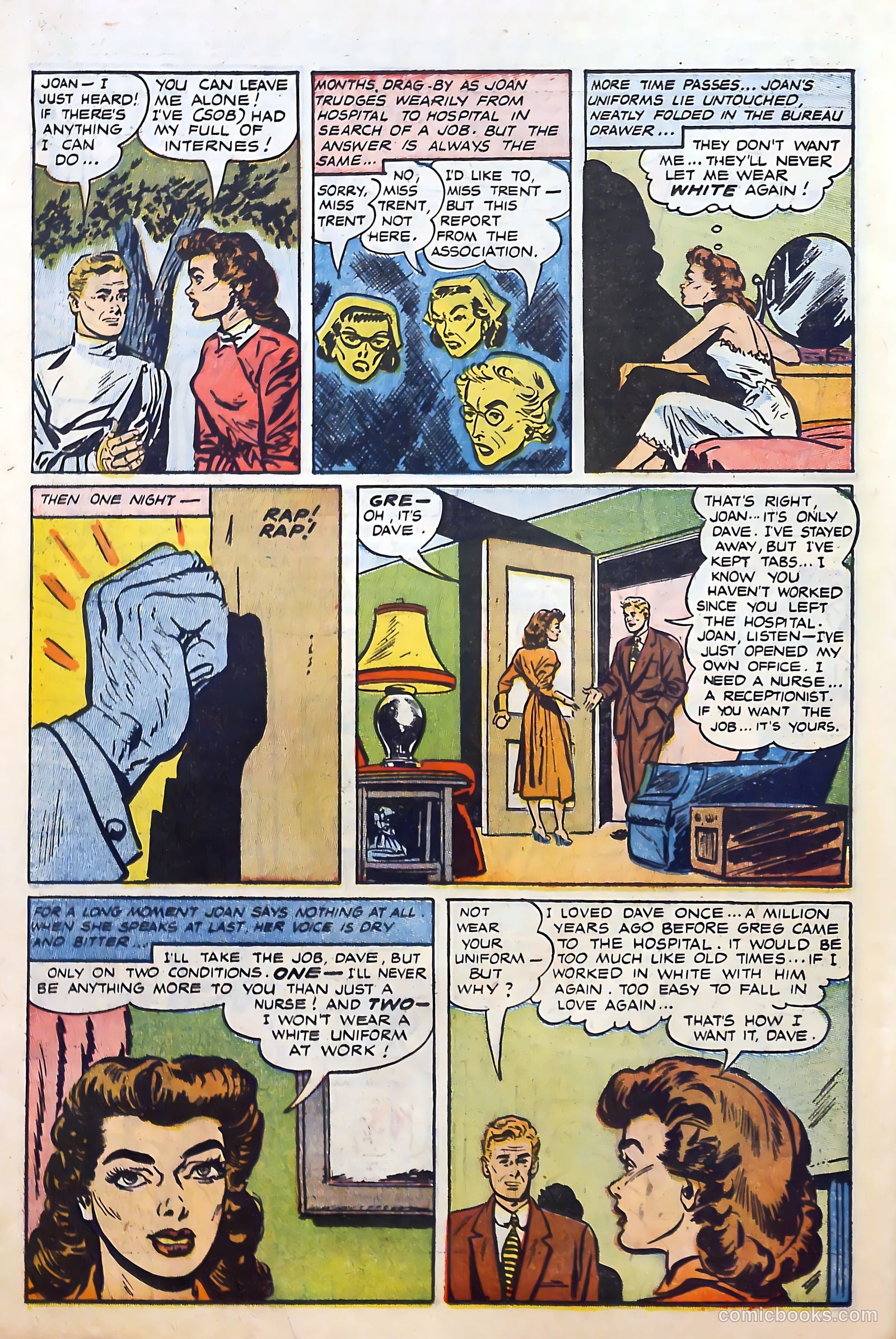 Great Lover Romances #21 (1954) — page 26 of 36