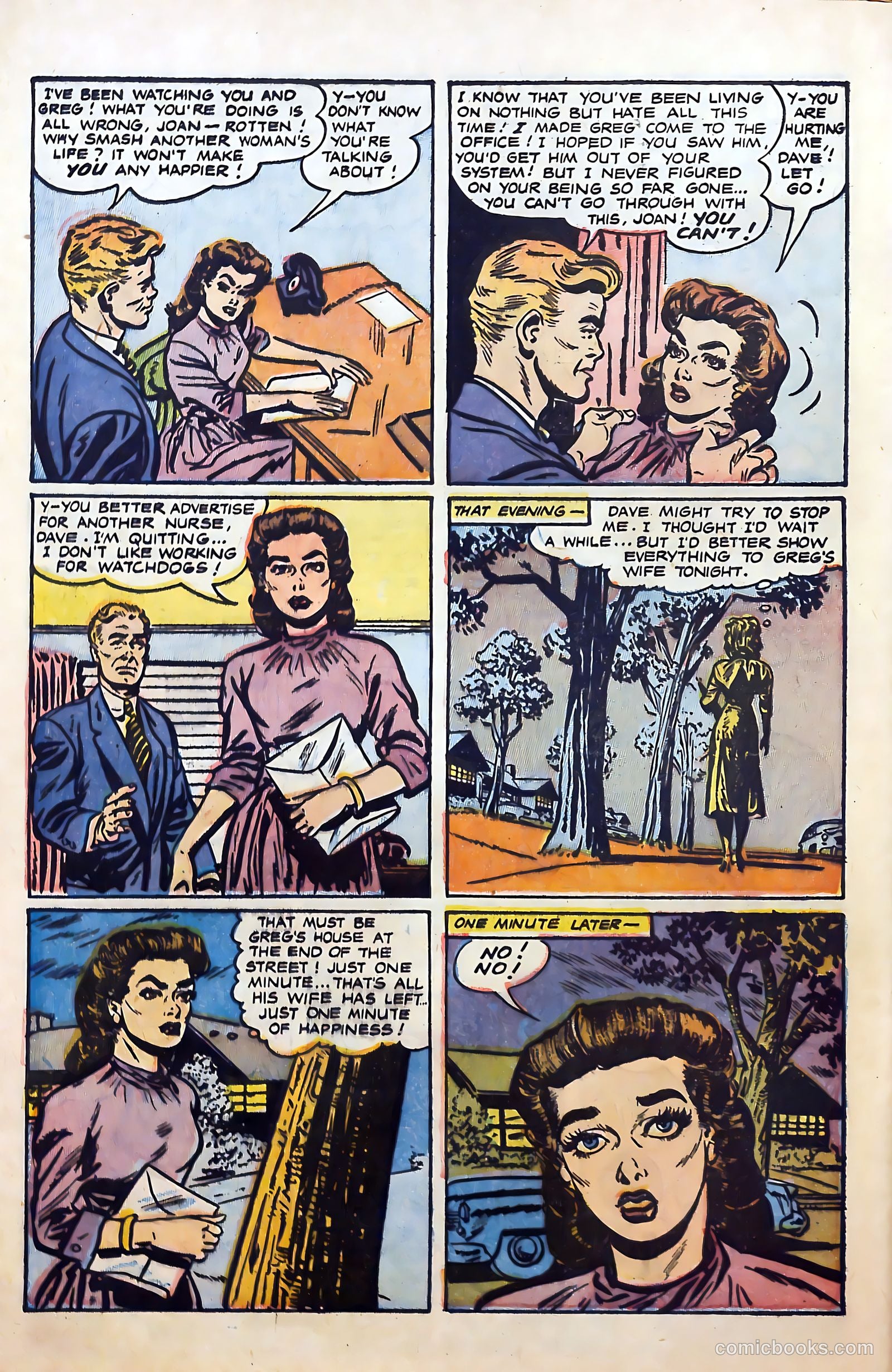 Great Lover Romances #21 (1954) — page 28 of 36