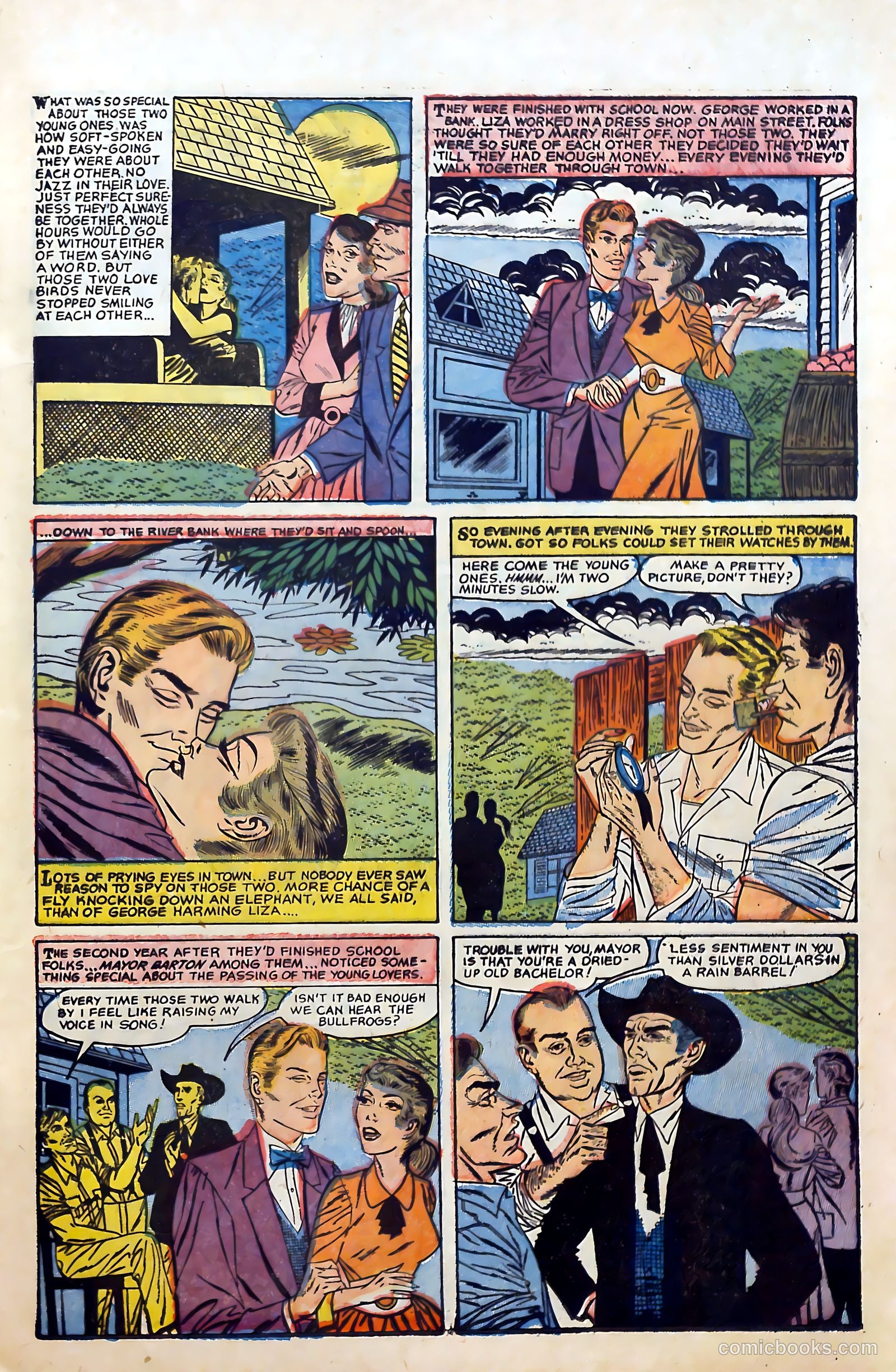 Great Lover Romances #21 (1955) — page 17 of 36