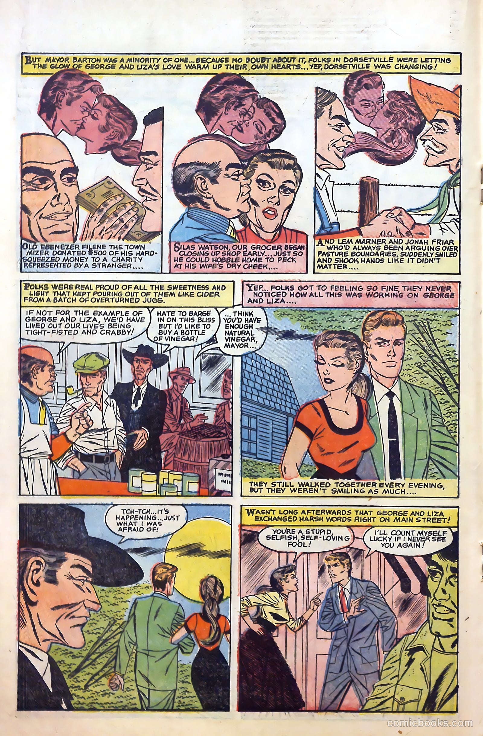 Great Lover Romances #21 (1955) — page 18 of 36