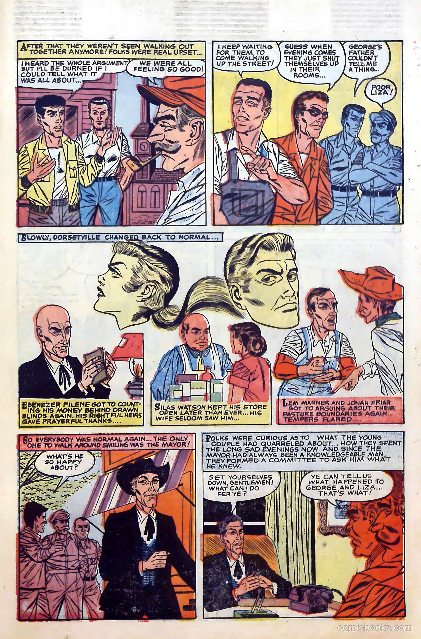 Great Lover Romances #21 (1955) — page 19 of 36