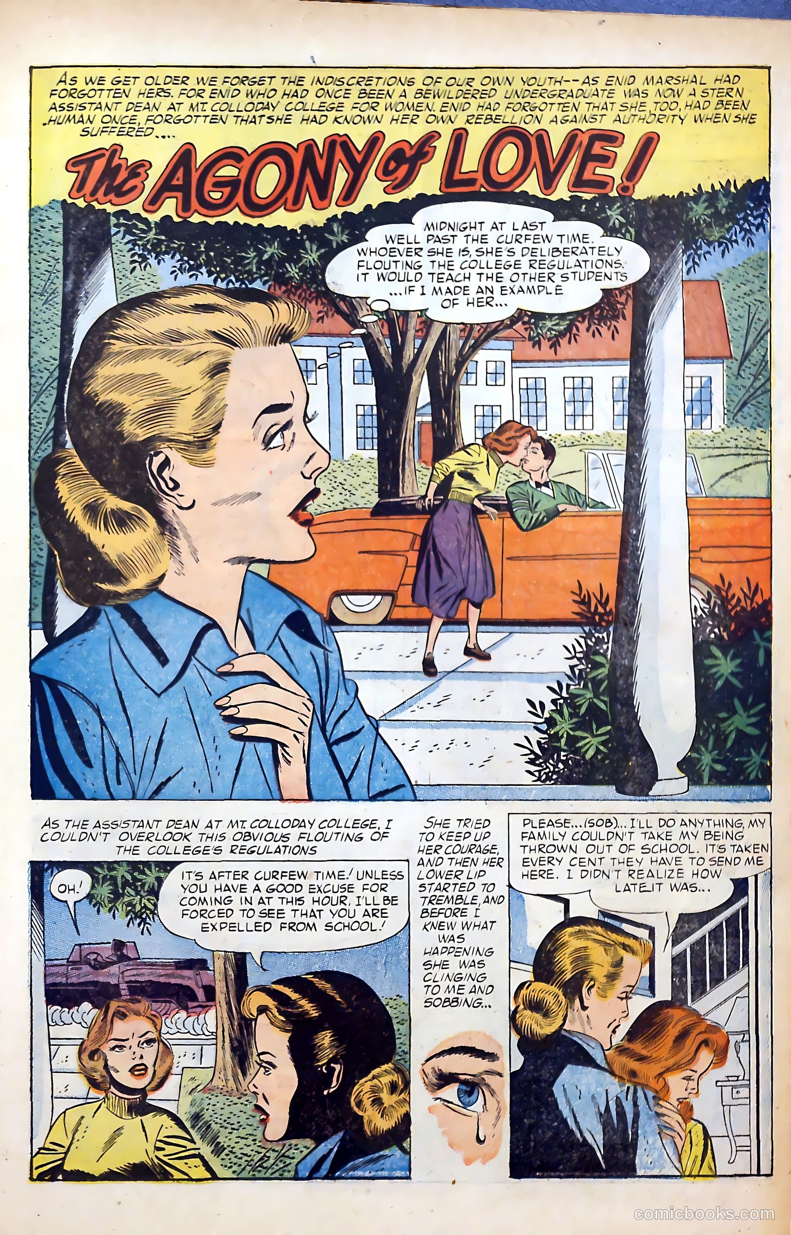 Great Lover Romances #22 (1955) — page 11 of 36