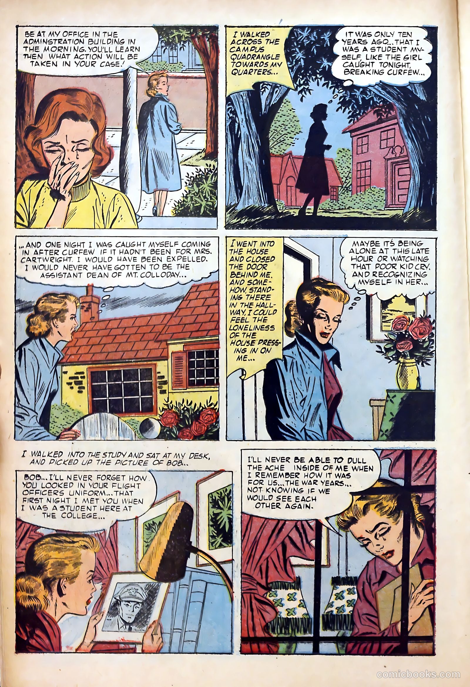 Great Lover Romances #22 (1955) — page 12 of 36