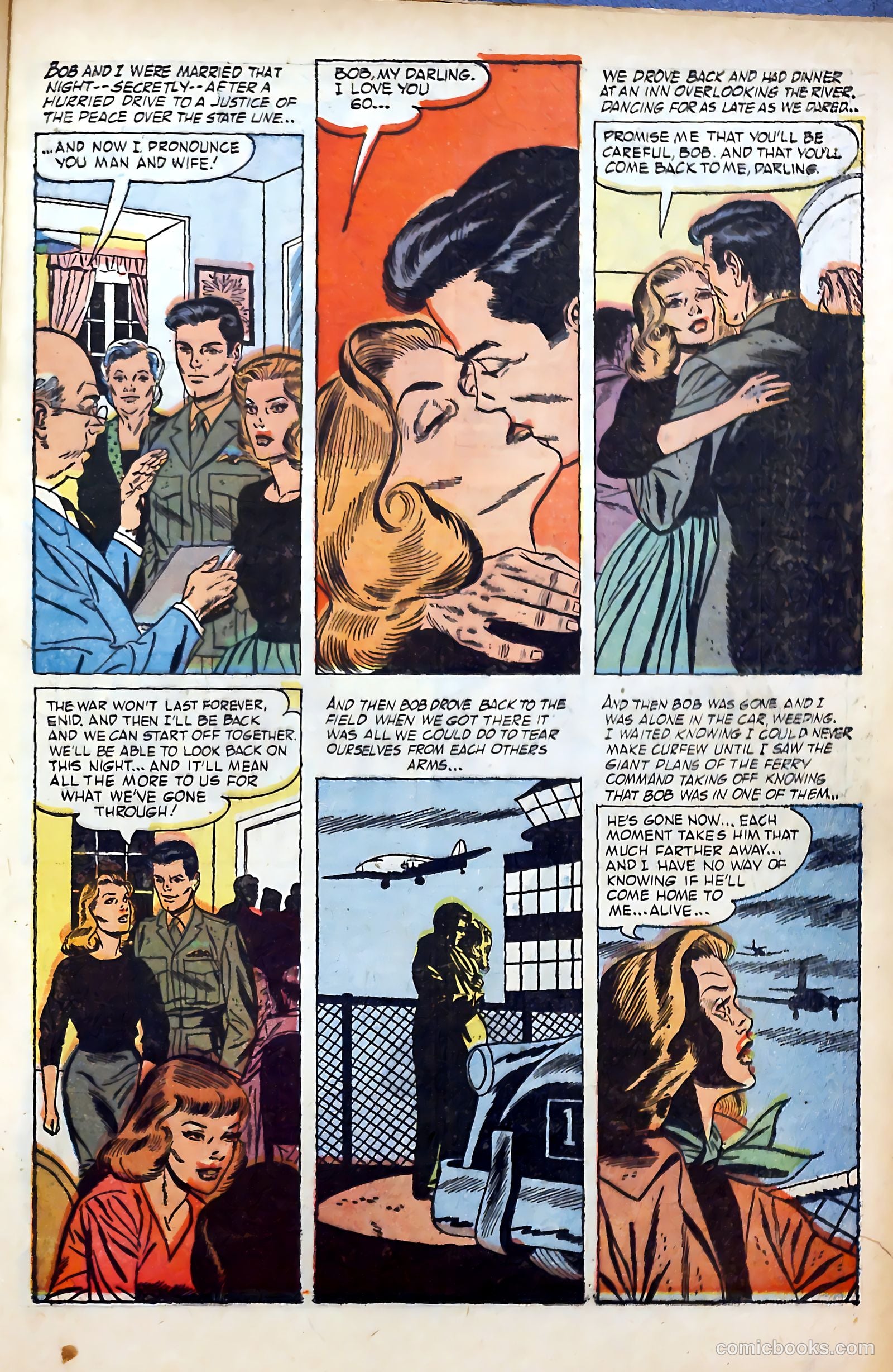 Great Lover Romances #22 (1955) — page 15 of 36