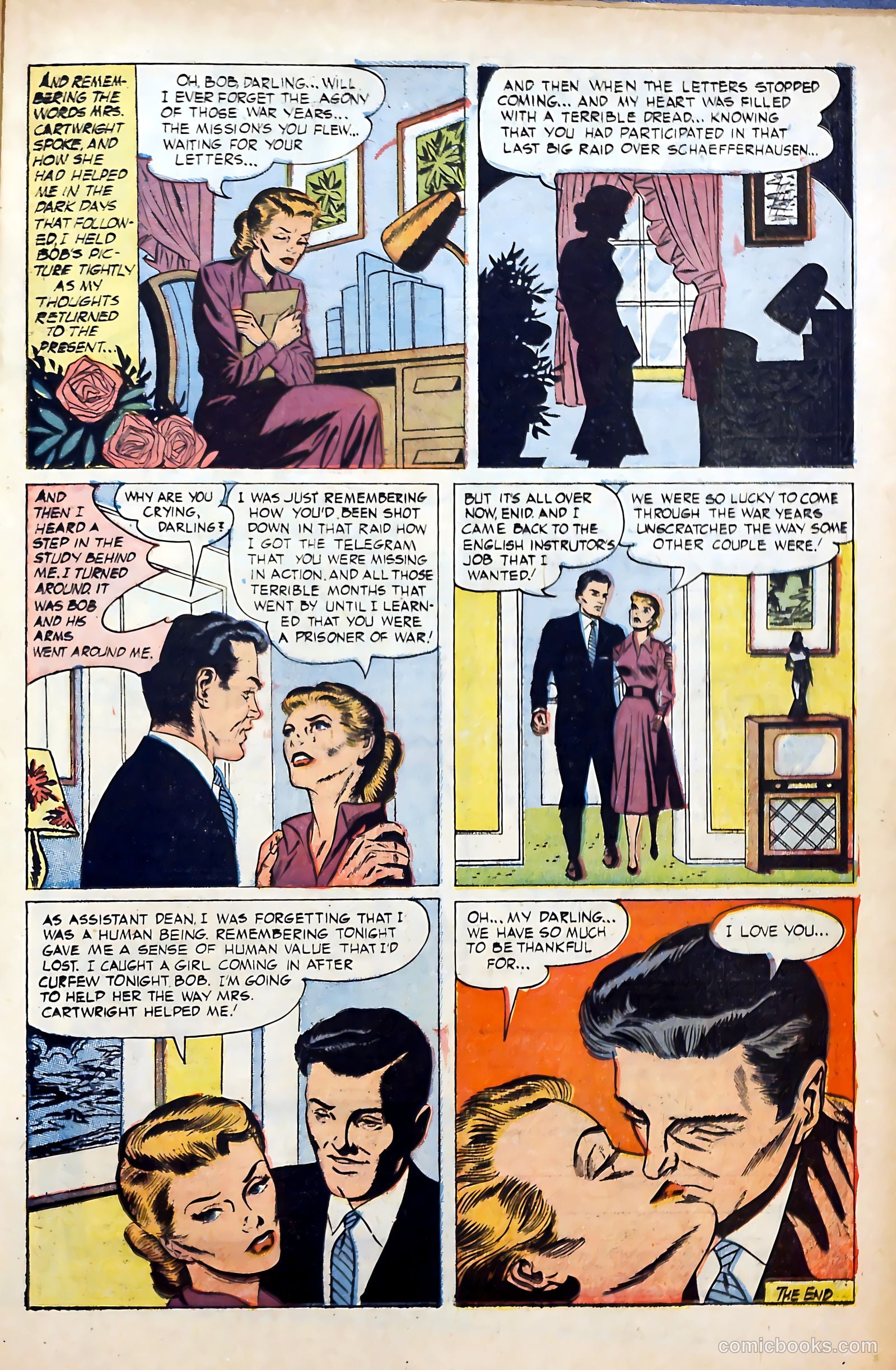 Great Lover Romances #22 (1955) — page 17 of 36