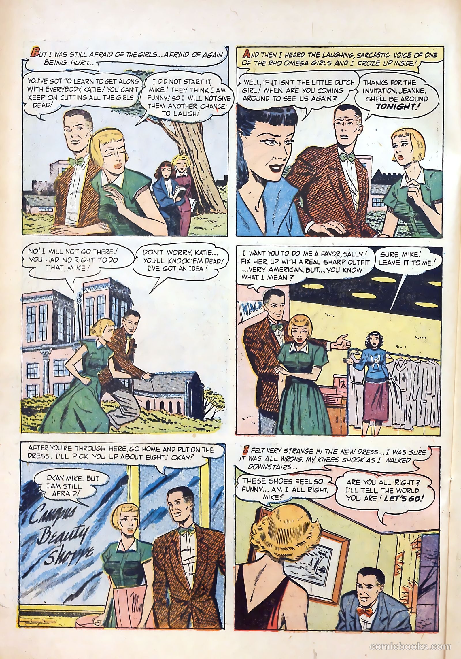 Great Lover Romances #22 (1955) — page 26 of 36