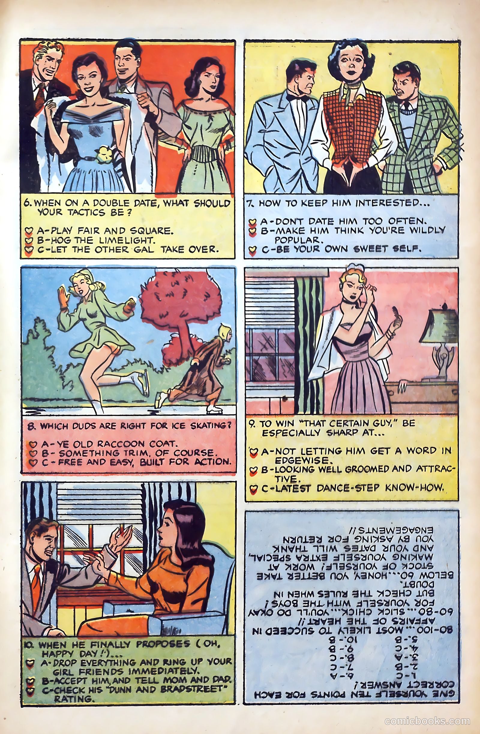 Great Lover Romances #22 (1955) — page 31 of 36