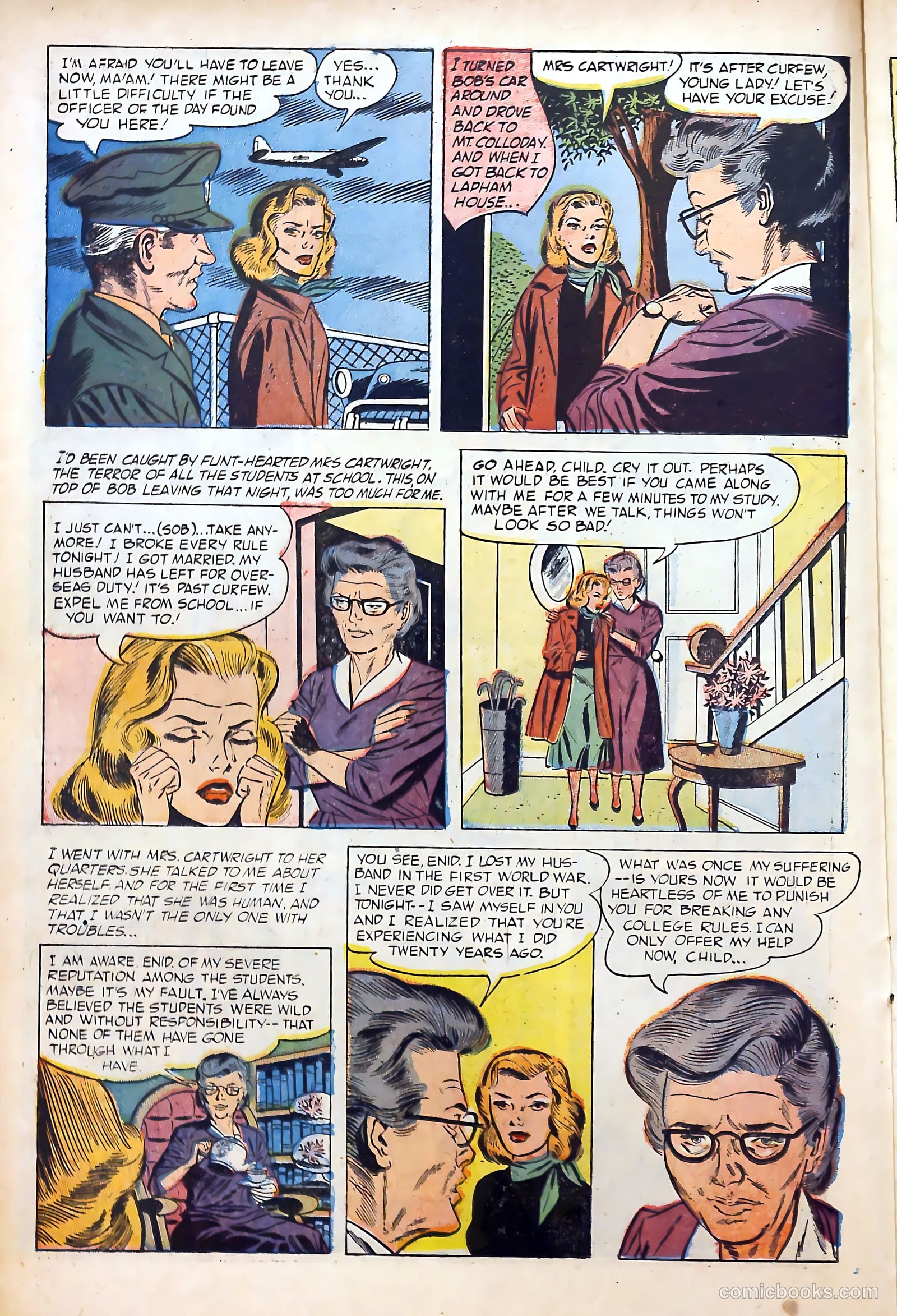 Great Lover Romances #22 (1955) — page 16 of 36