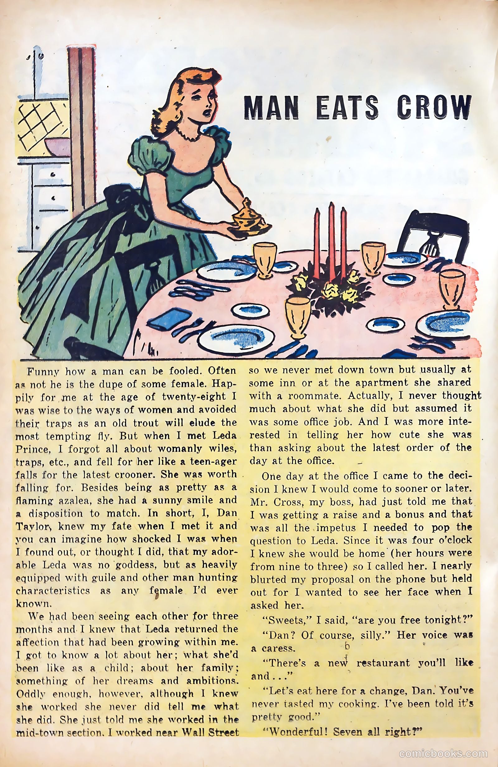 Great Lover Romances #22 (1955) — page 20 of 36
