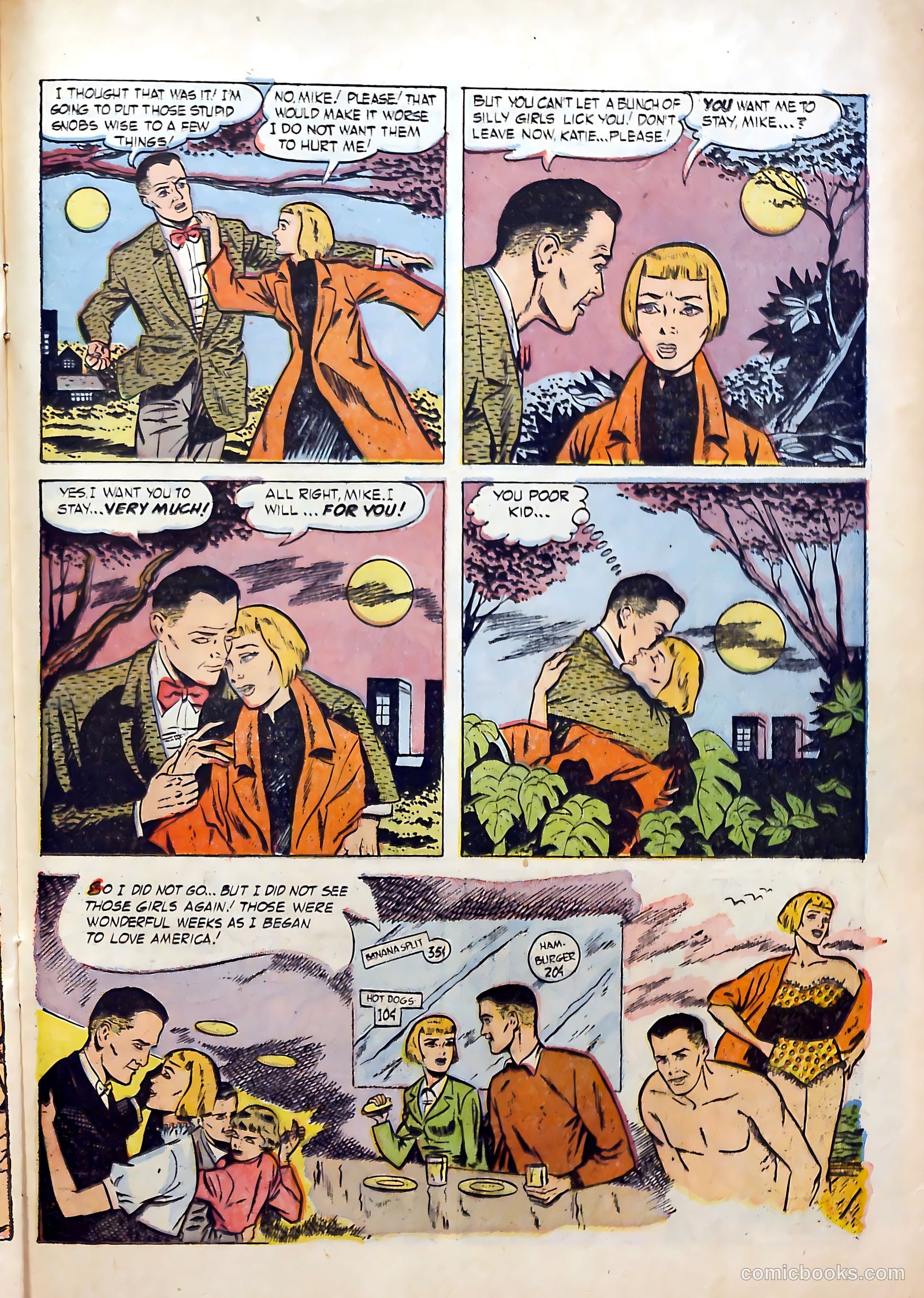 Great Lover Romances #22 (1955) — page 25 of 36