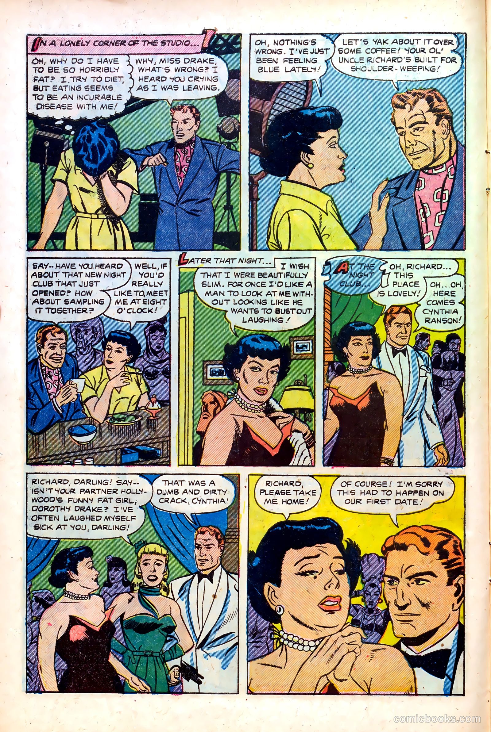 Great Lover Romances #3 (1952) — page 10 of 36