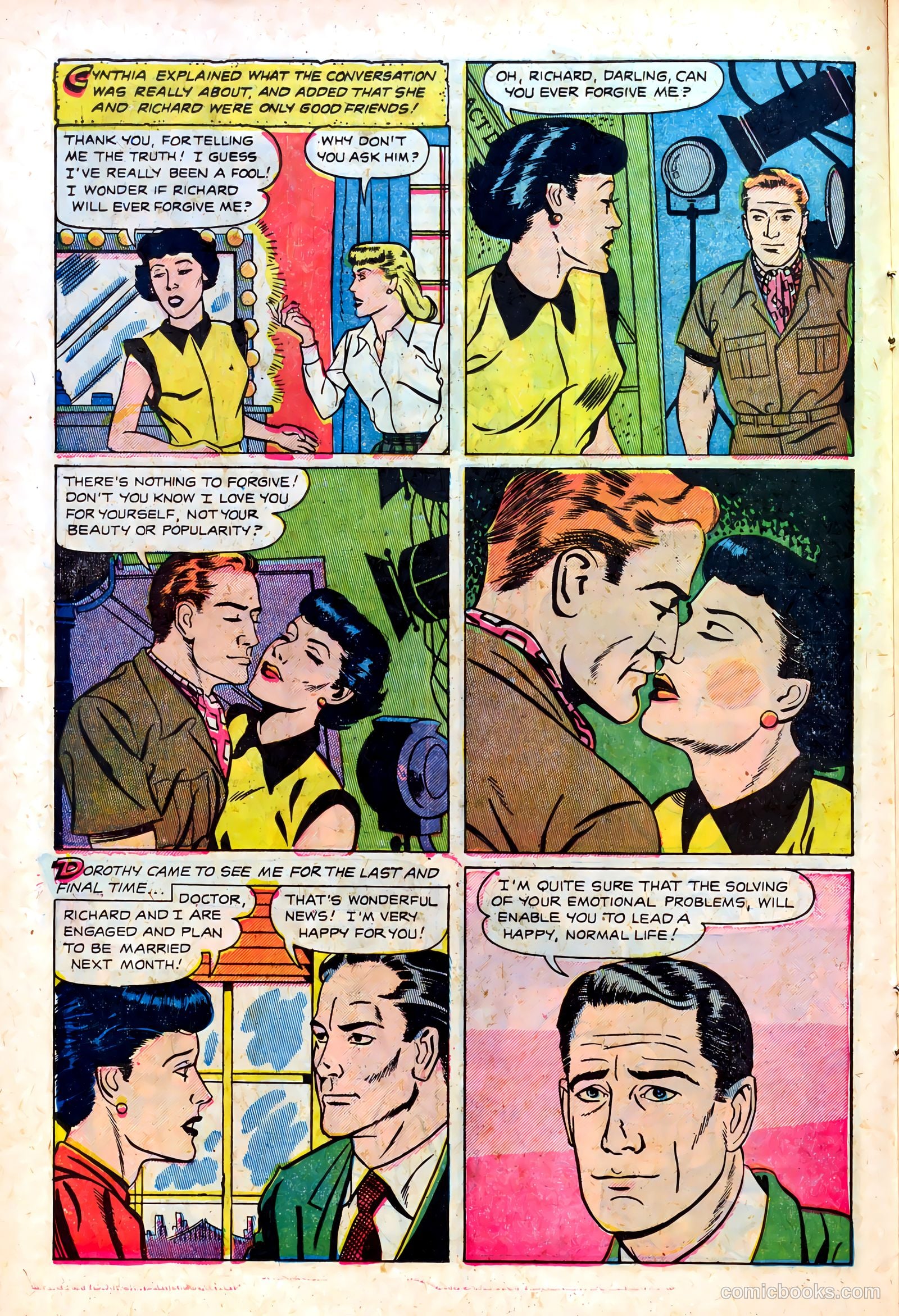 Great Lover Romances #3 (1952) — page 16 of 36