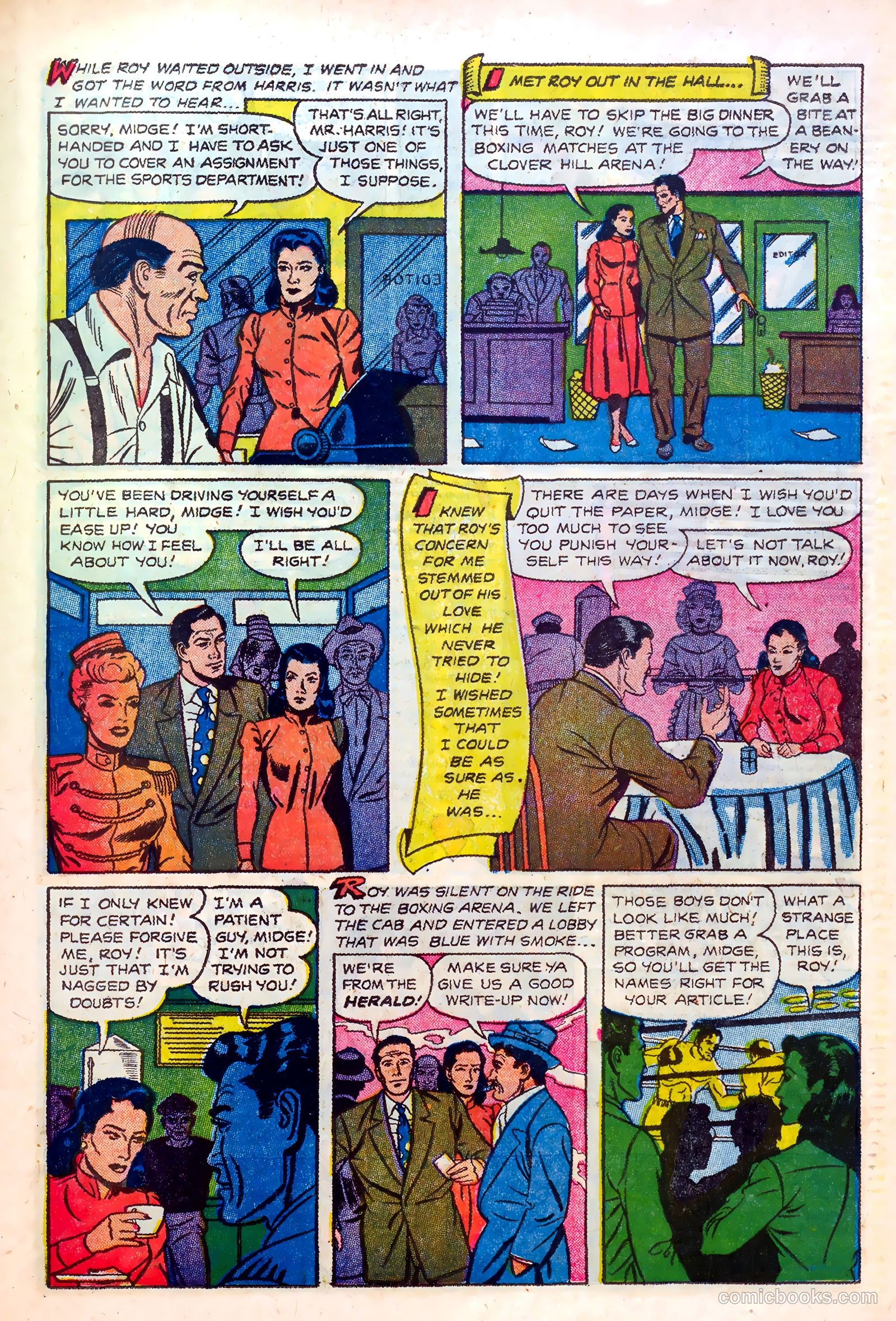 Great Lover Romances #3 (1952) — page 19 of 36