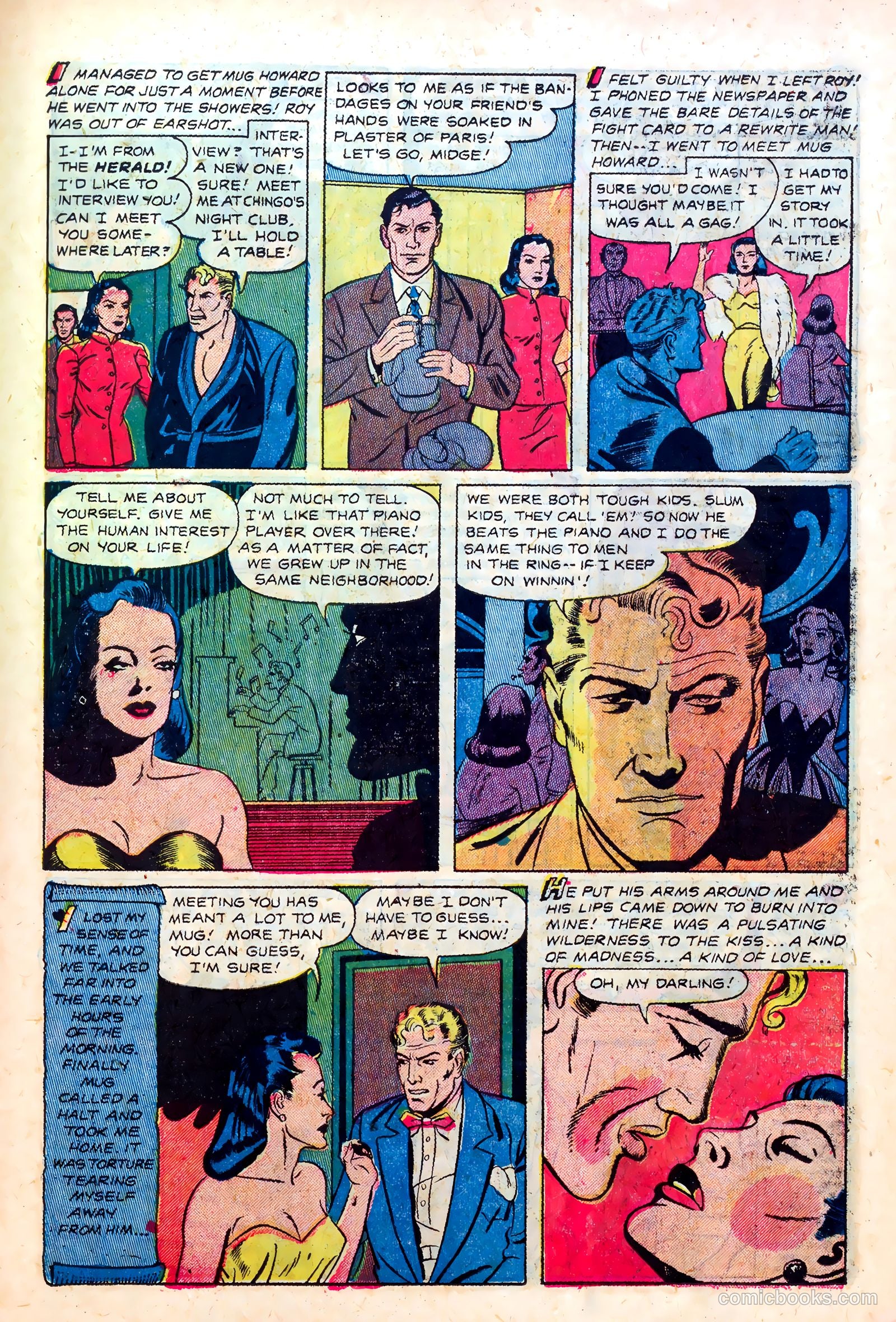 Great Lover Romances #3 (1952) — page 21 of 36