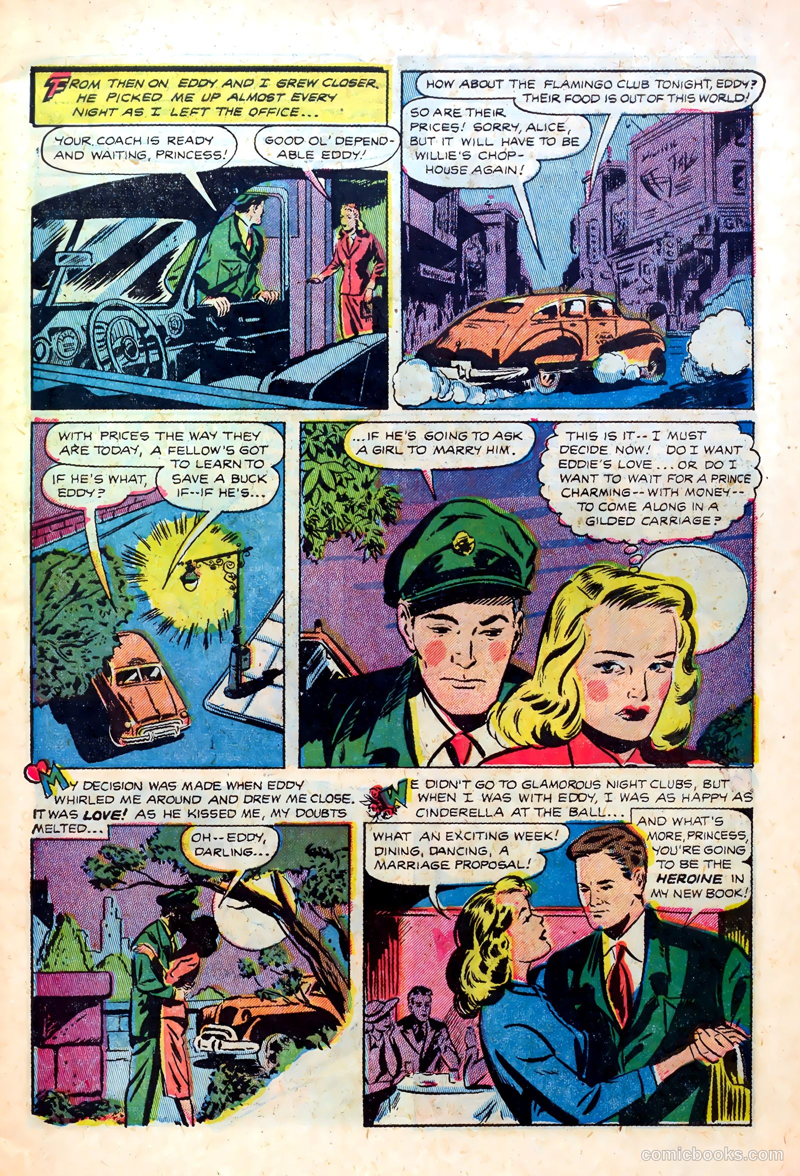 Great Lover Romances #3 (1952) — page 5 of 36