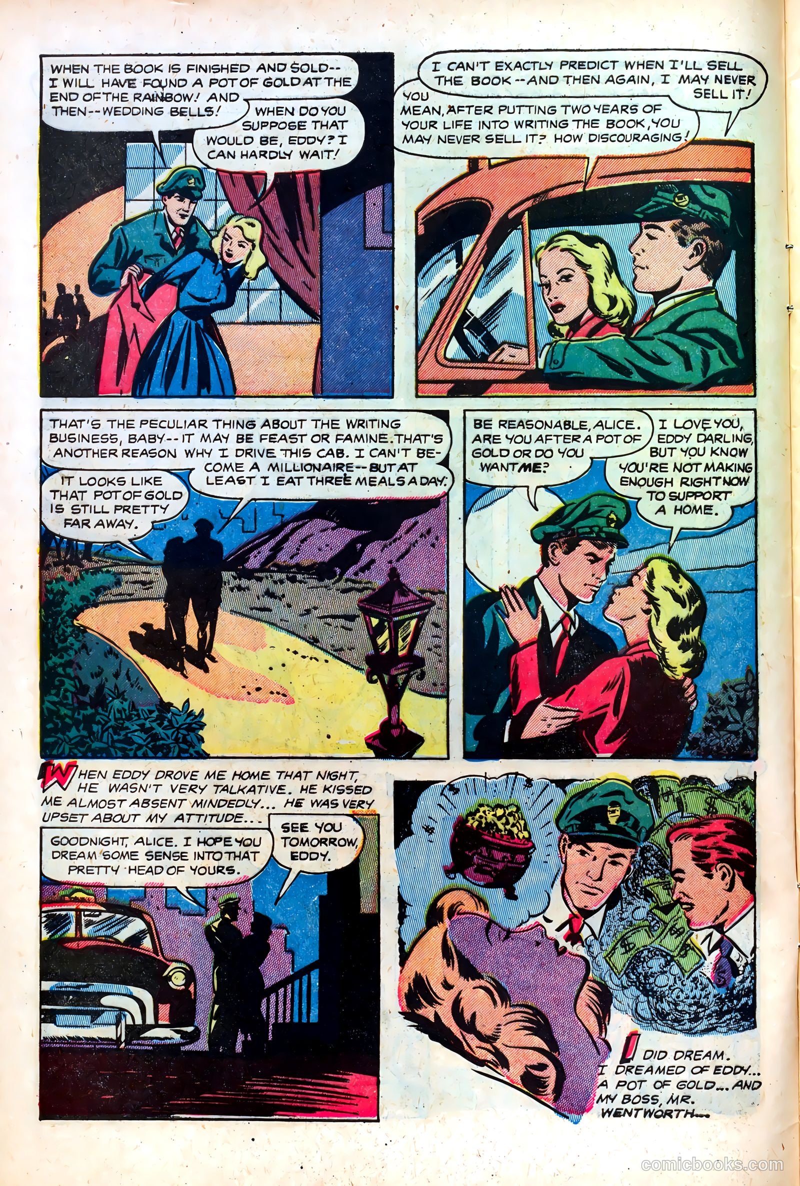 Great Lover Romances #3 (1952) — page 6 of 36