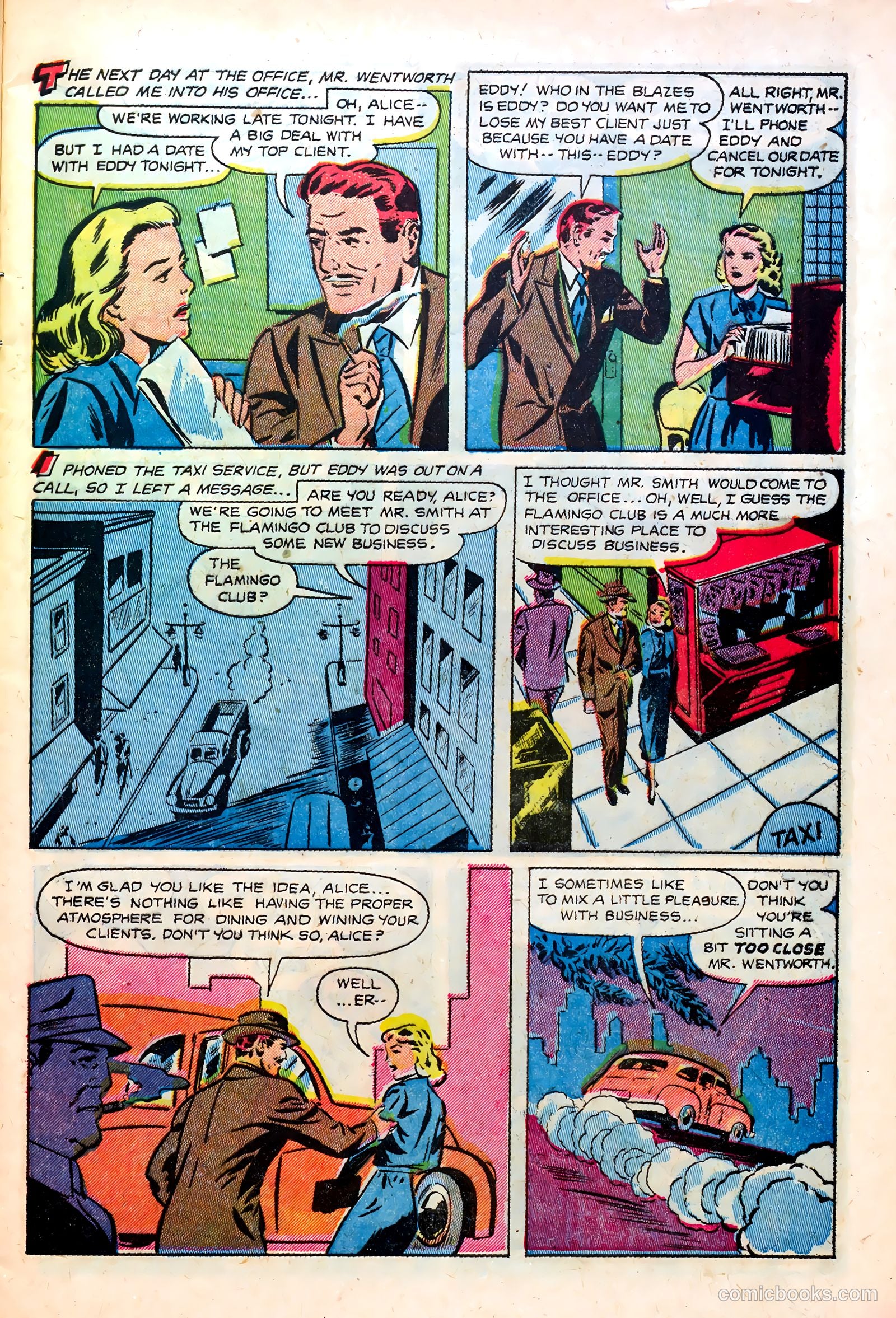 Great Lover Romances #3 (1952) — page 7 of 36