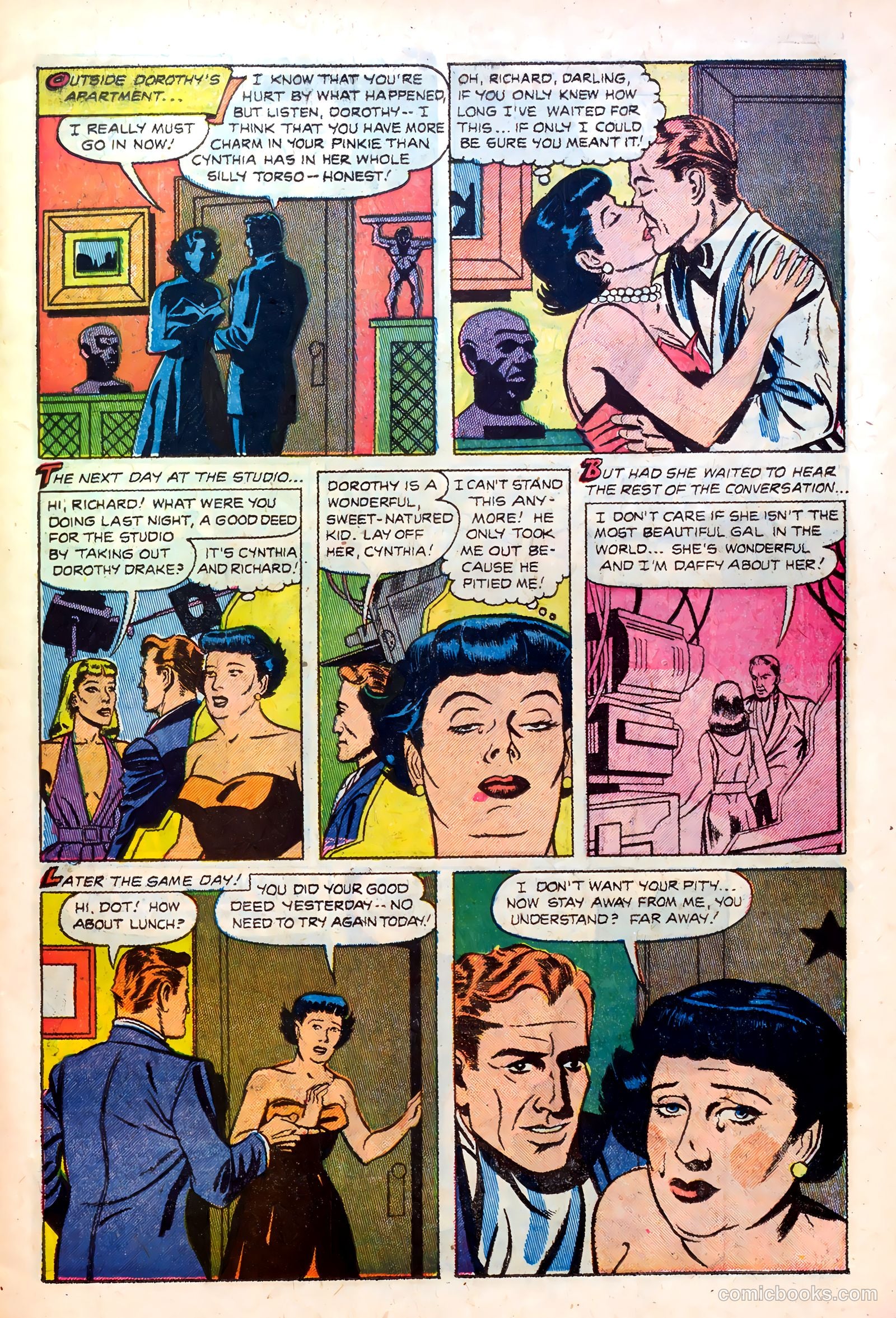 Great Lover Romances #3 (1952) — page 11 of 36