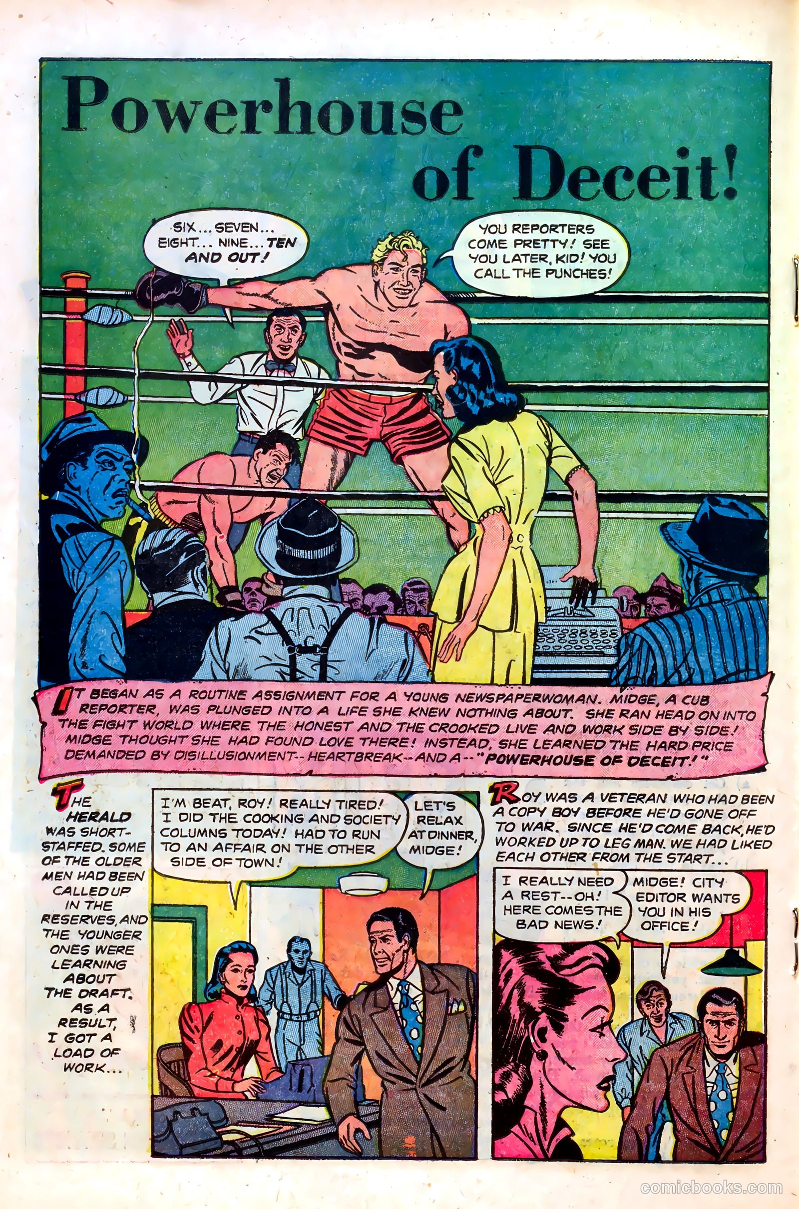 Great Lover Romances #3 (1952) — page 18 of 36