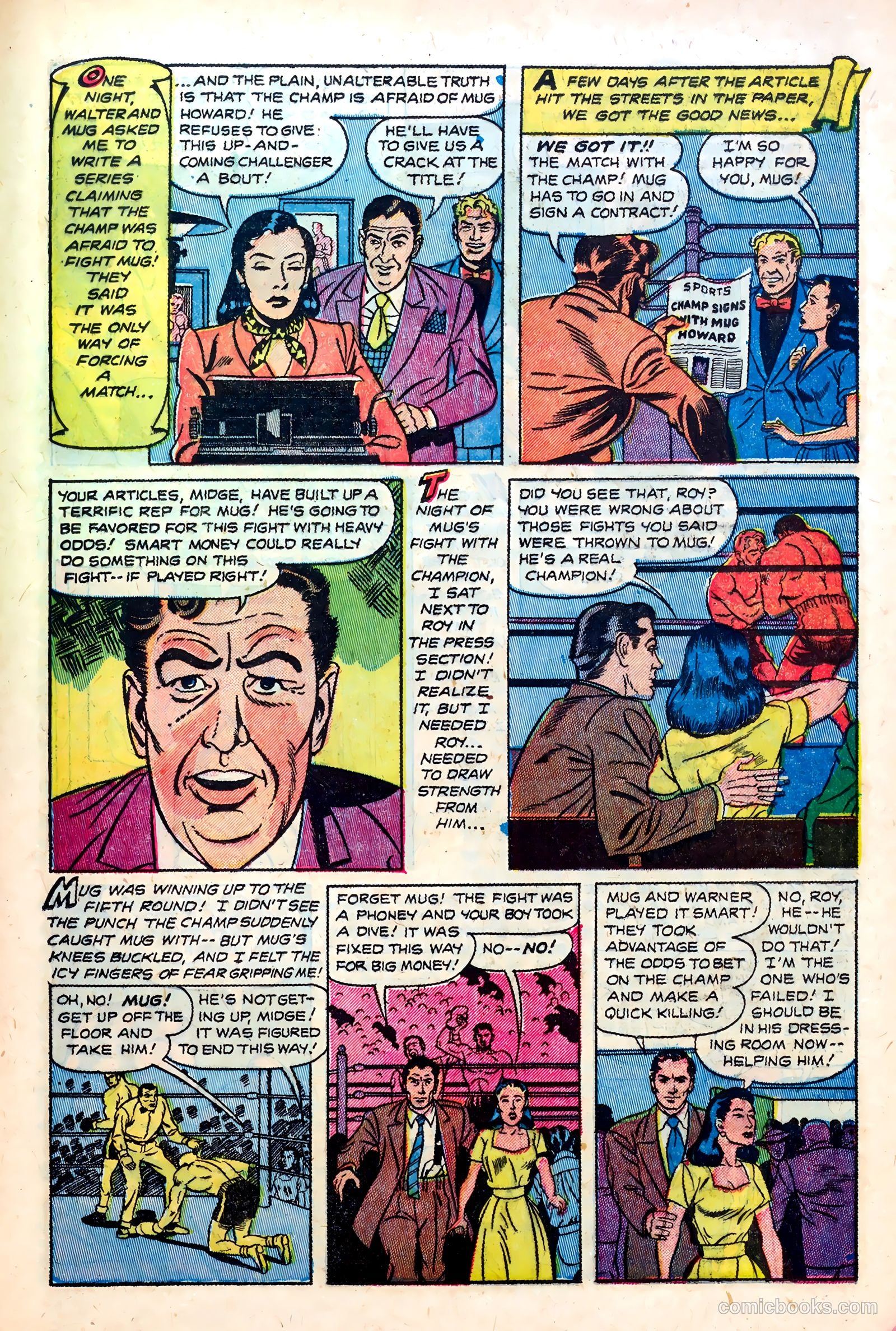 Great Lover Romances #3 (1952) — page 23 of 36