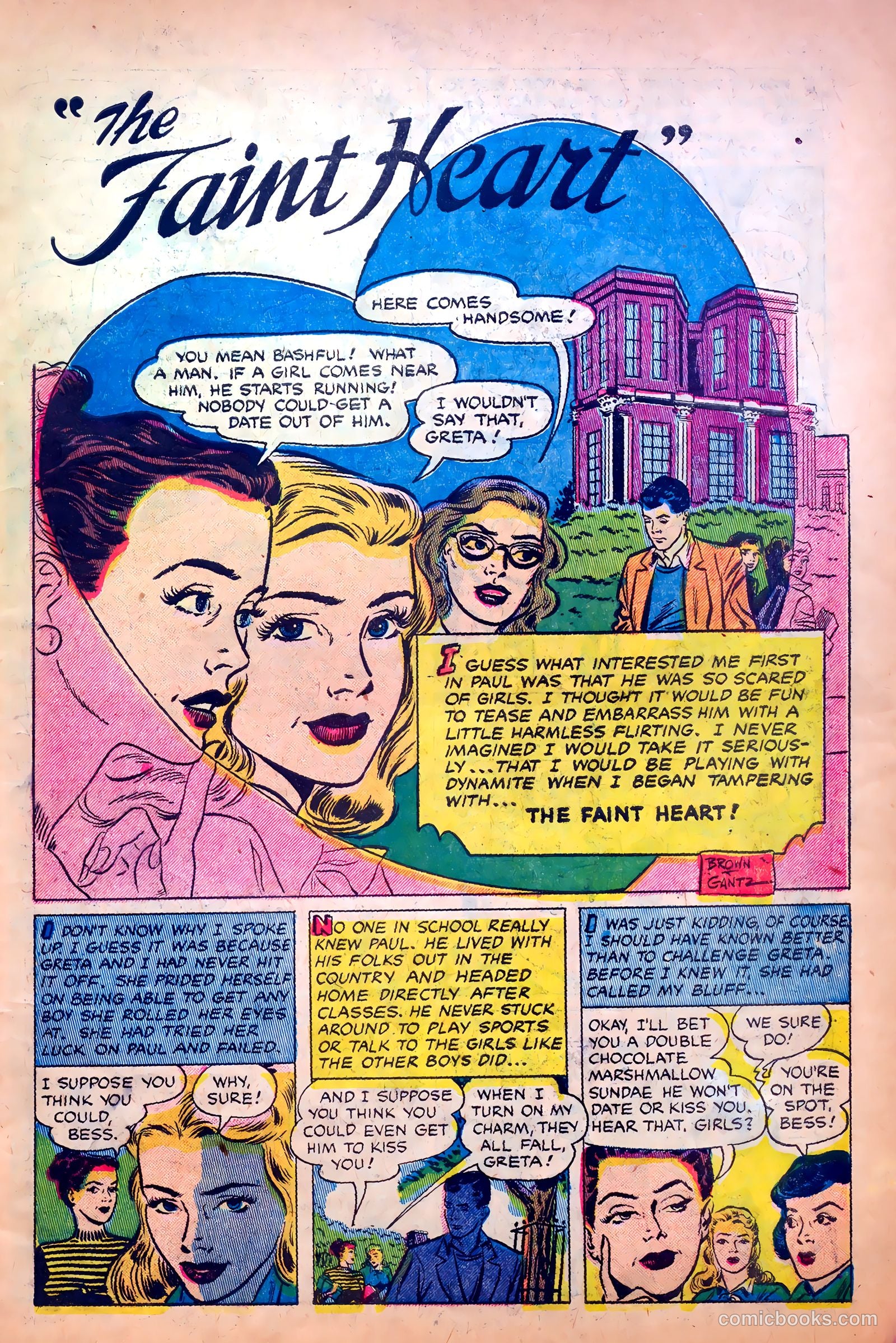 Great Lover Romances #6 (1952) — page 3 of 36