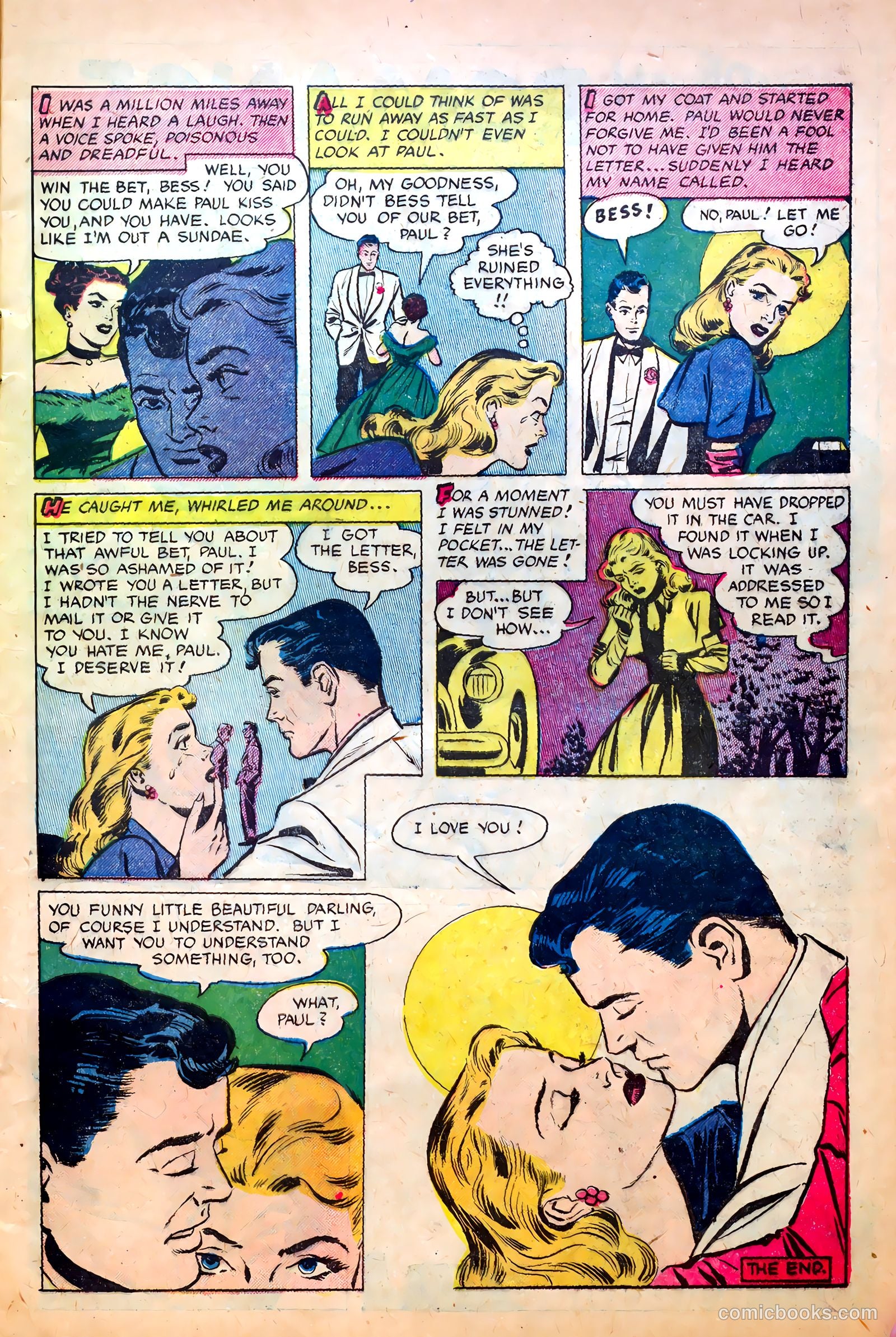 Great Lover Romances #6 (1952) — page 7 of 36