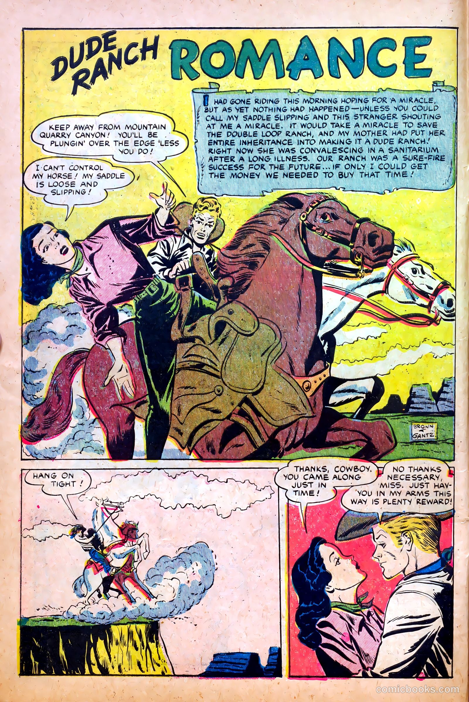 Great Lover Romances #6 (1952) — page 8 of 36