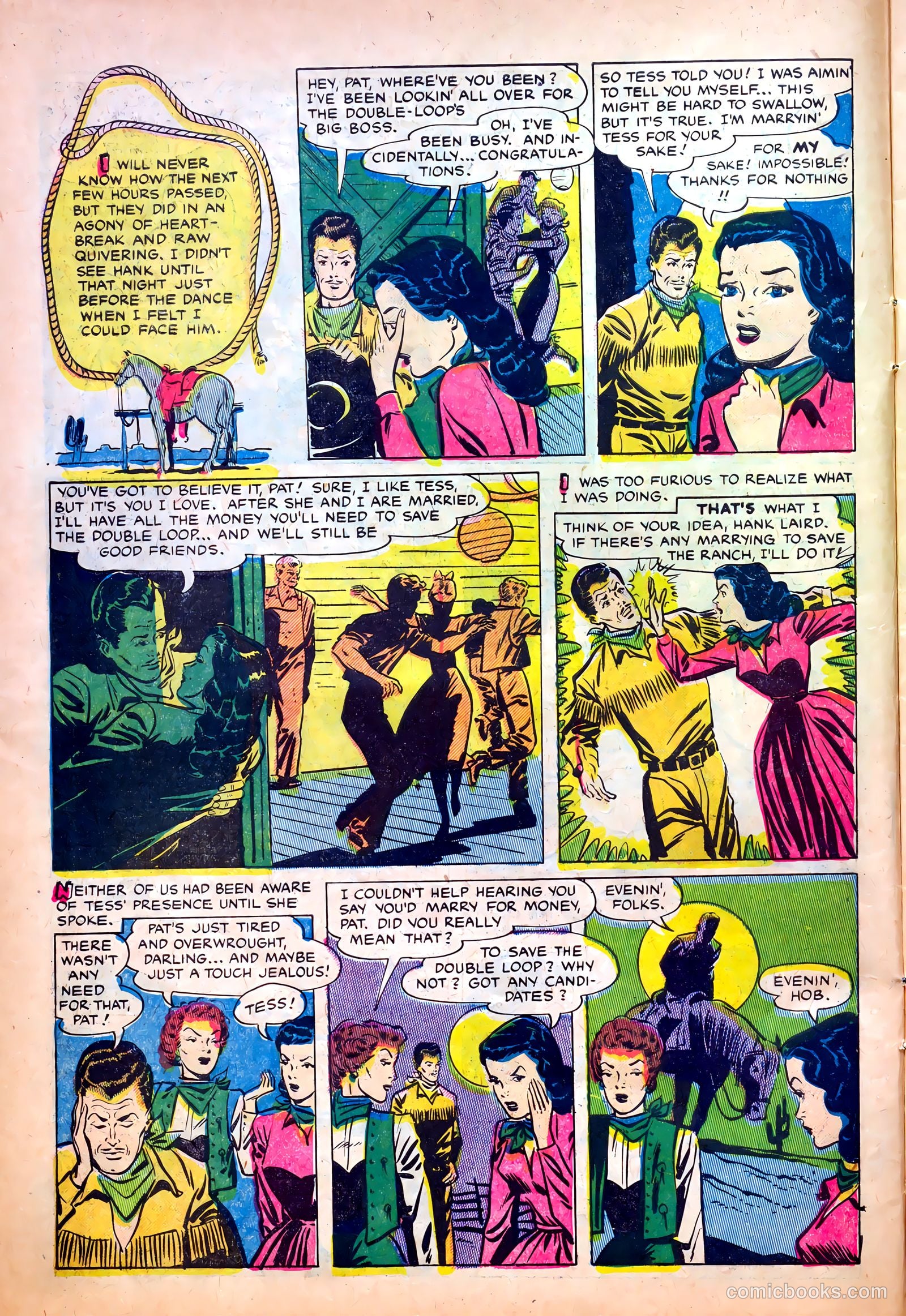 Great Lover Romances #6 (1952) — page 10 of 36