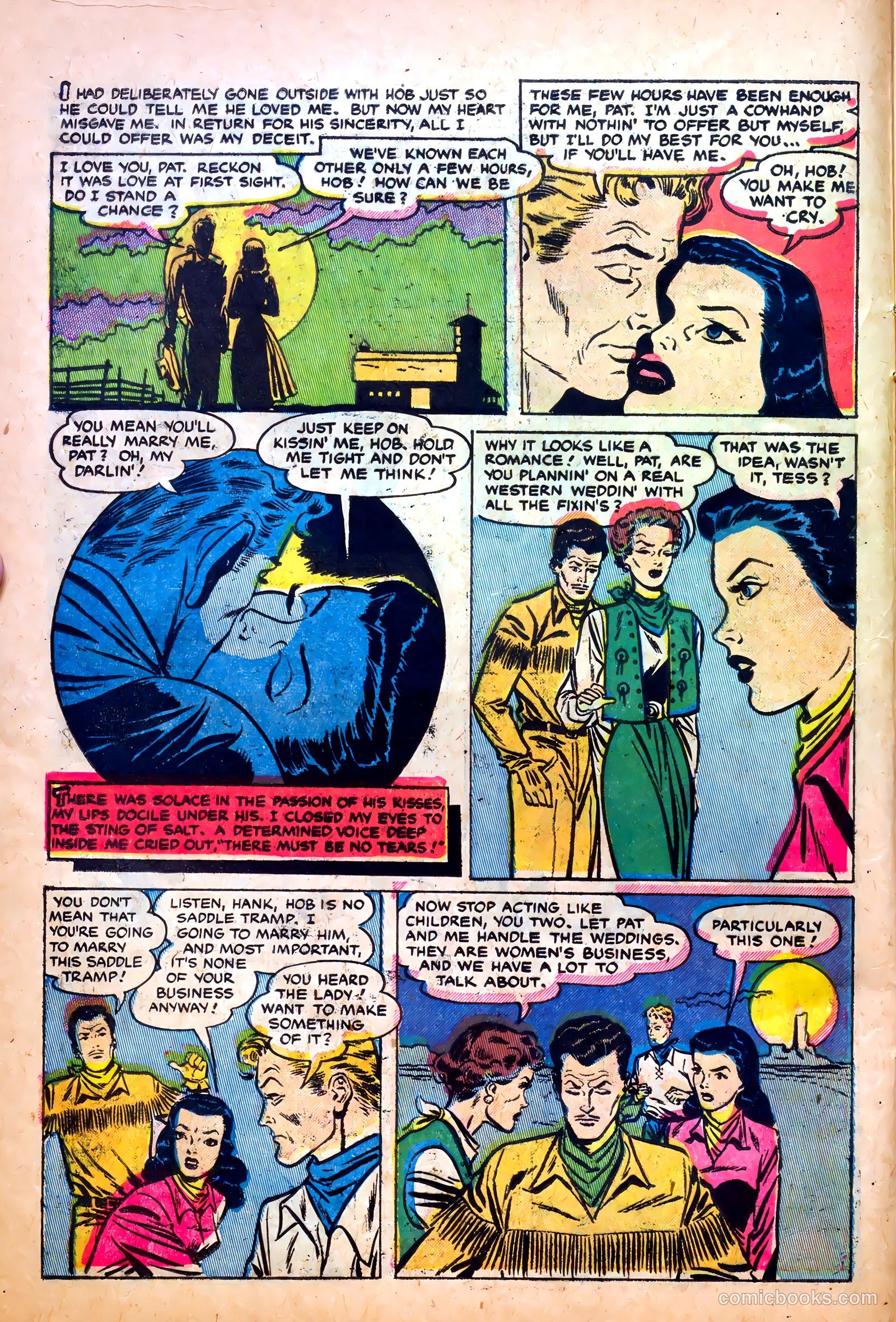 Great Lover Romances #6 (1952) — page 12 of 36