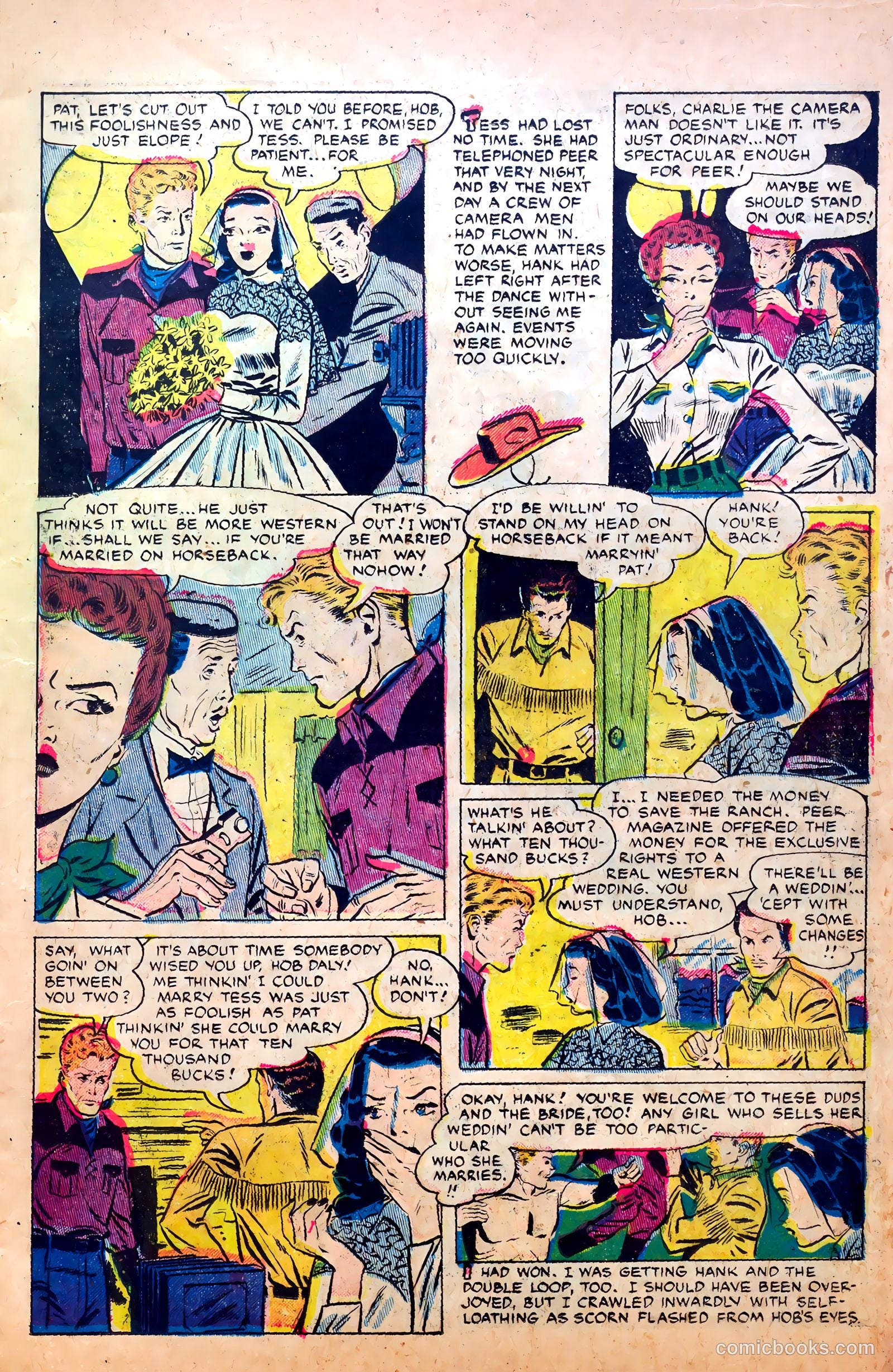 Great Lover Romances #6 (1952) — page 13 of 36