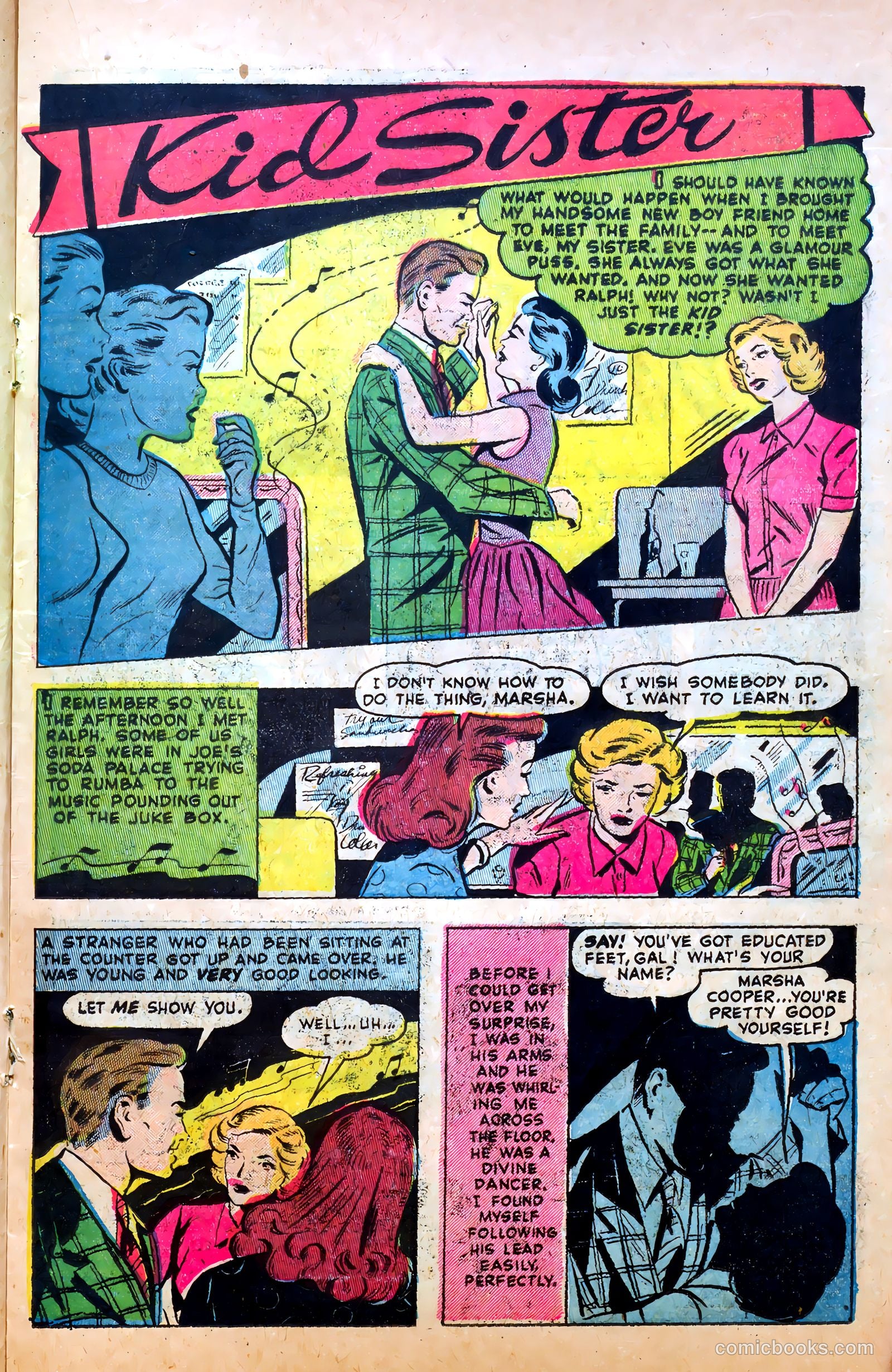 Great Lover Romances #6 (1952) — page 17 of 36