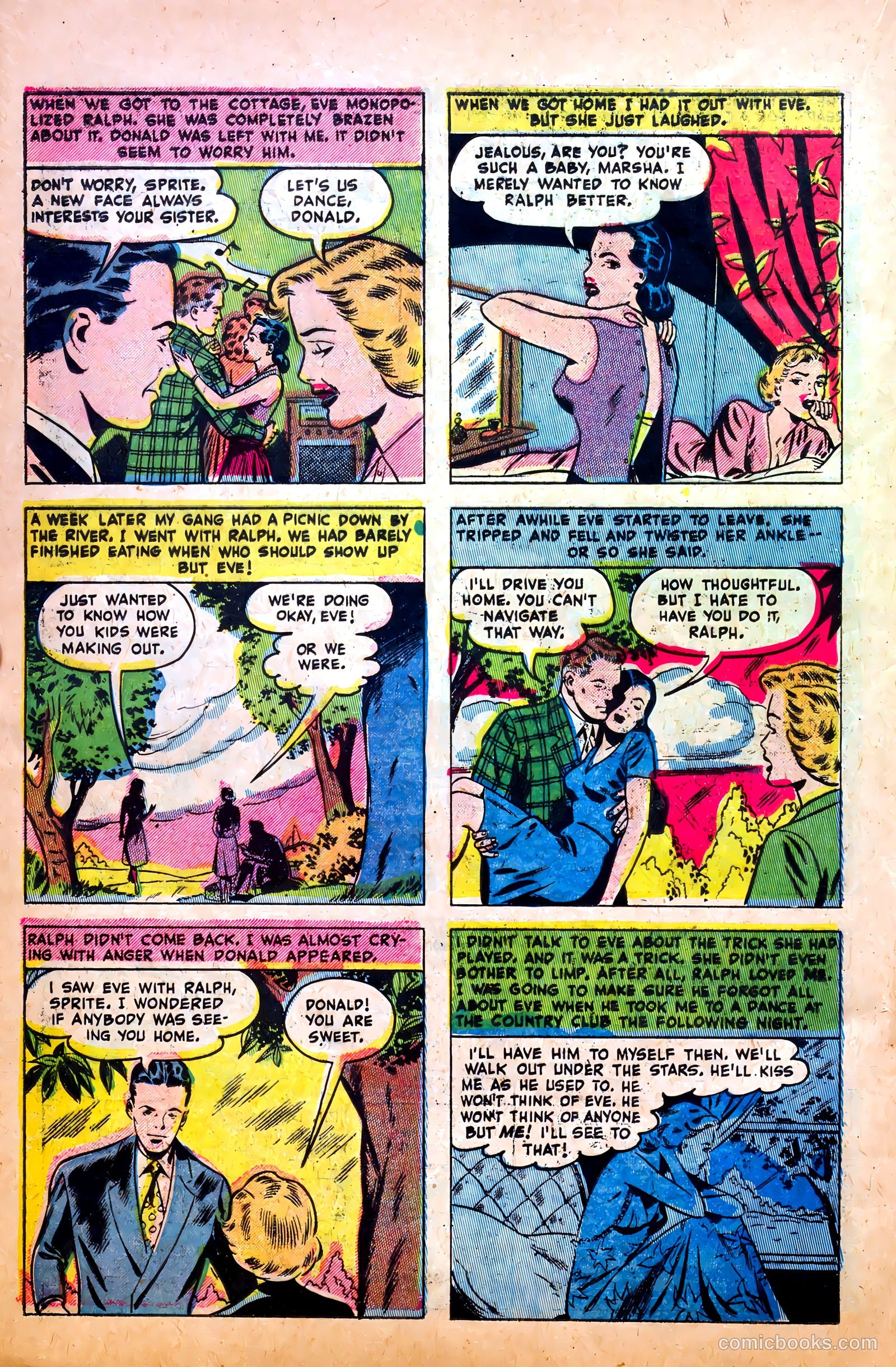Great Lover Romances #6 (1952) — page 20 of 36