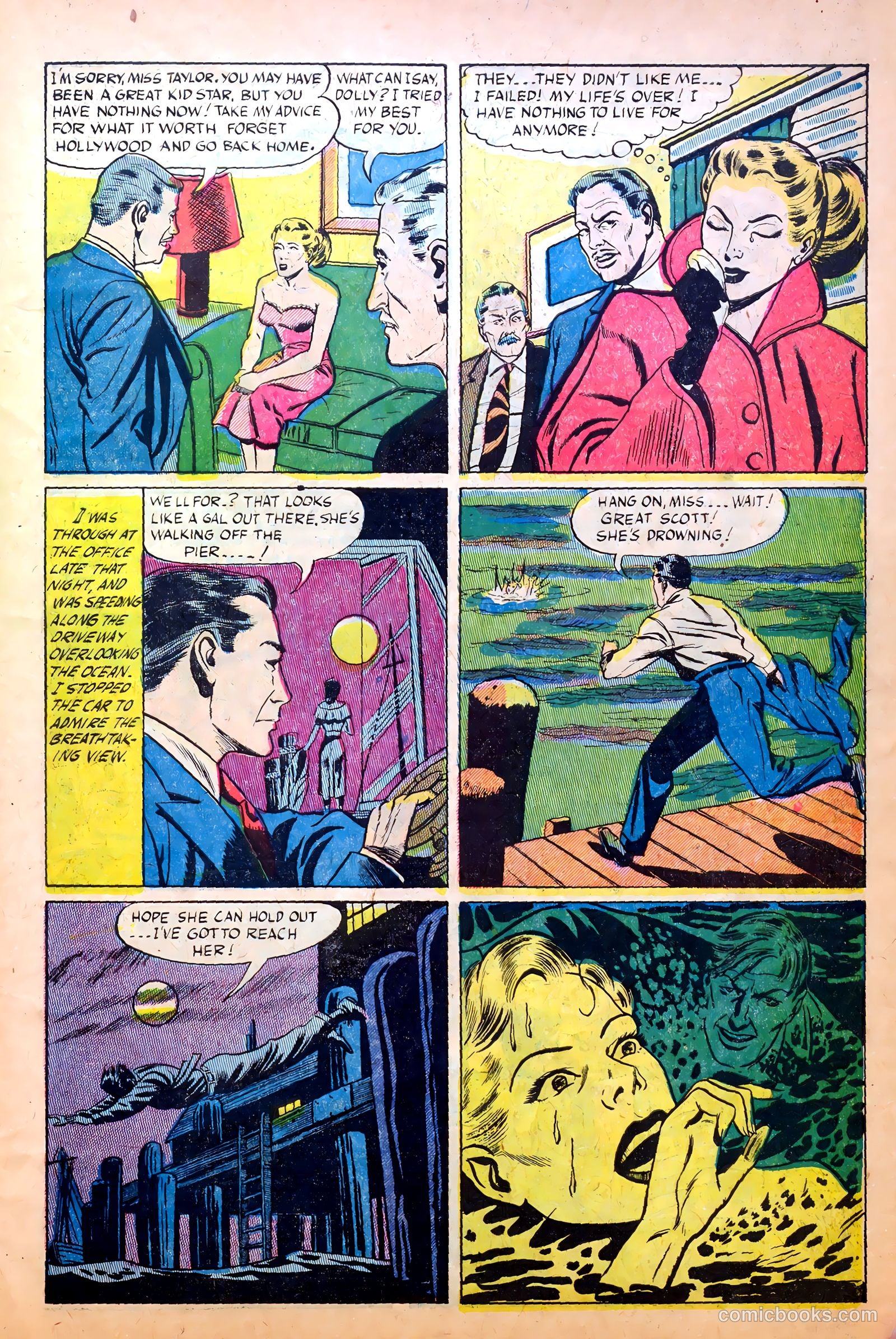 Great Lover Romances #6 (1952) — page 27 of 36