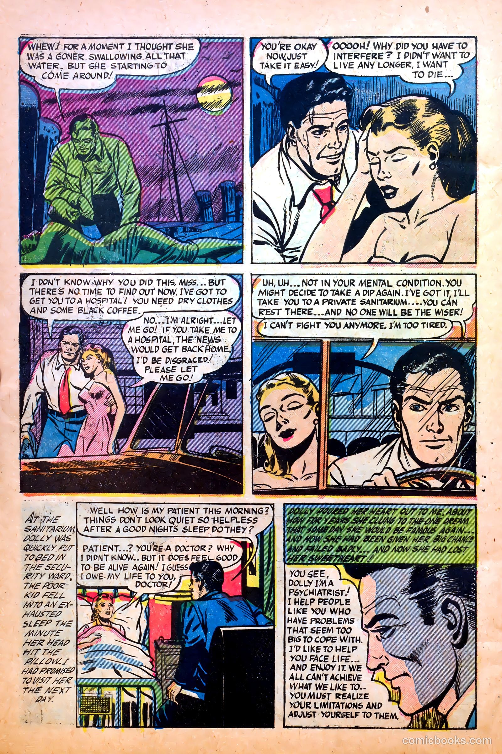 Great Lover Romances #6 (1952) — page 28 of 36