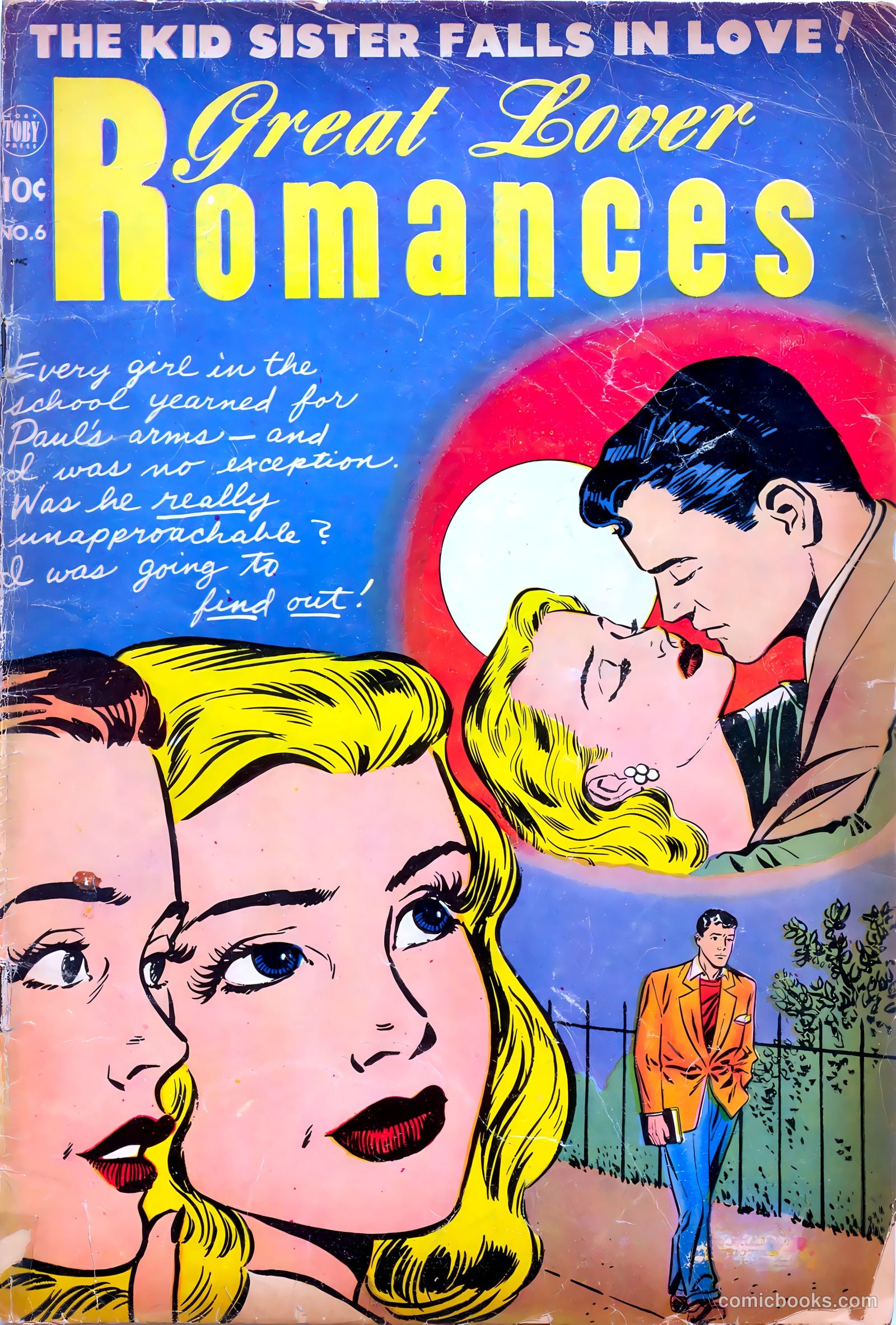 Great Lover Romances #6 cover