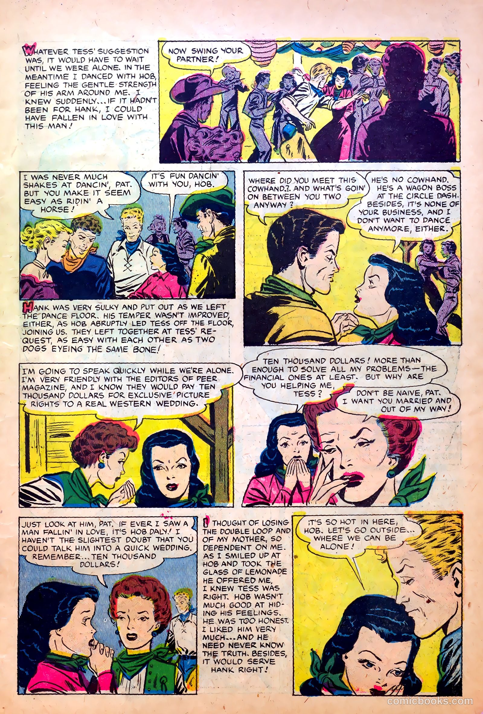 Great Lover Romances #6 (1952) — page 11 of 36