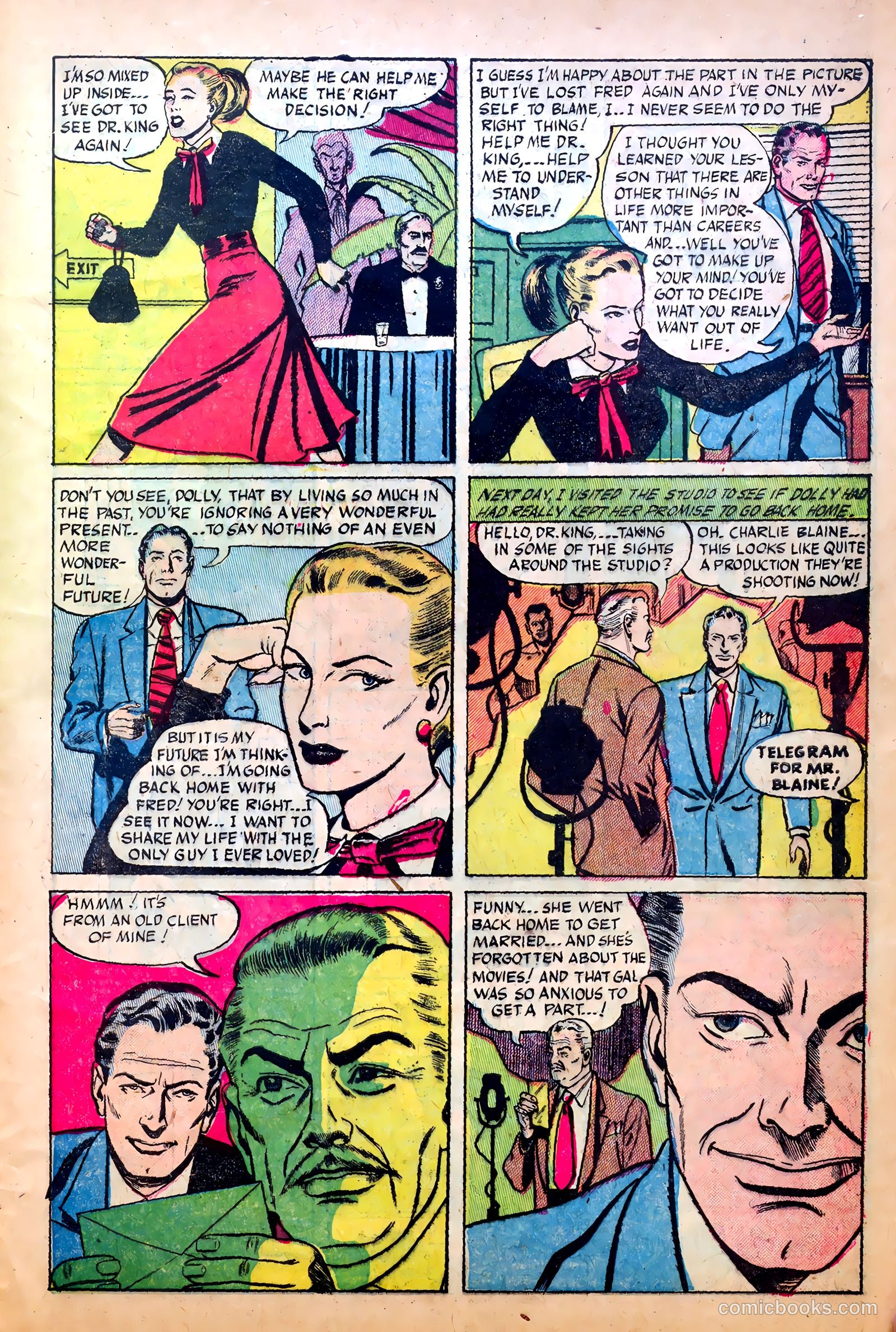 Great Lover Romances #6 (1952) — page 31 of 36