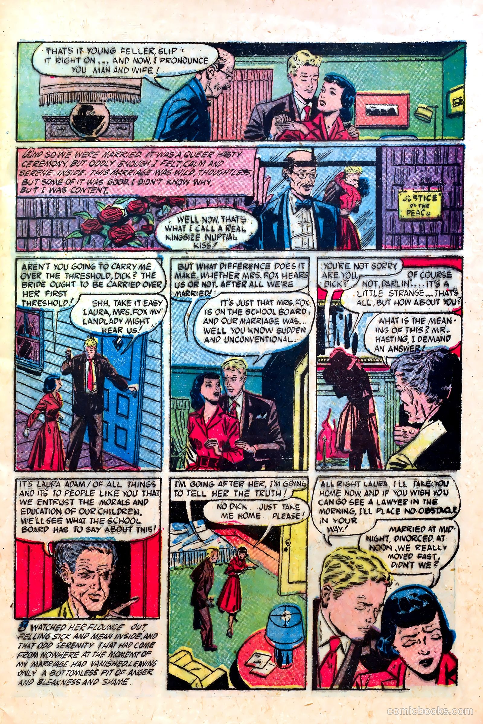 Great Lover Romances #7 (1952) — page 5 of 36
