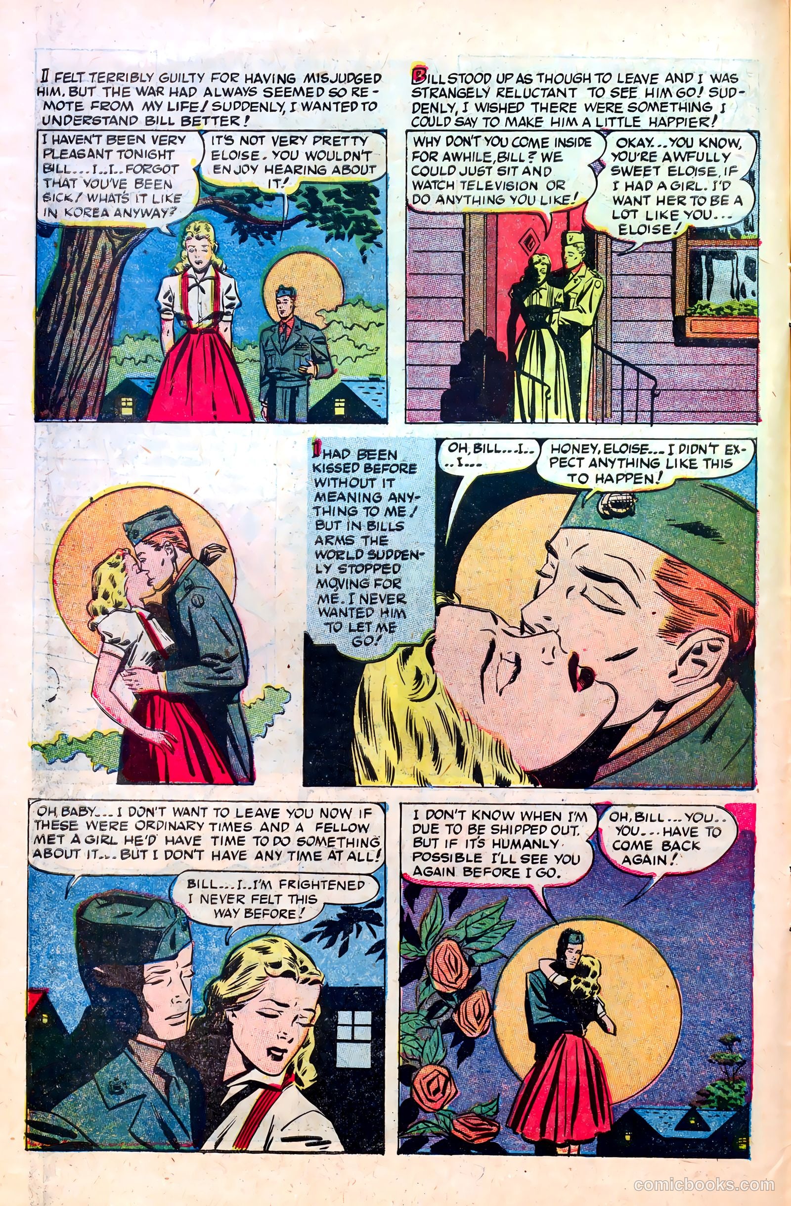 Great Lover Romances #7 (1952) — page 10 of 36