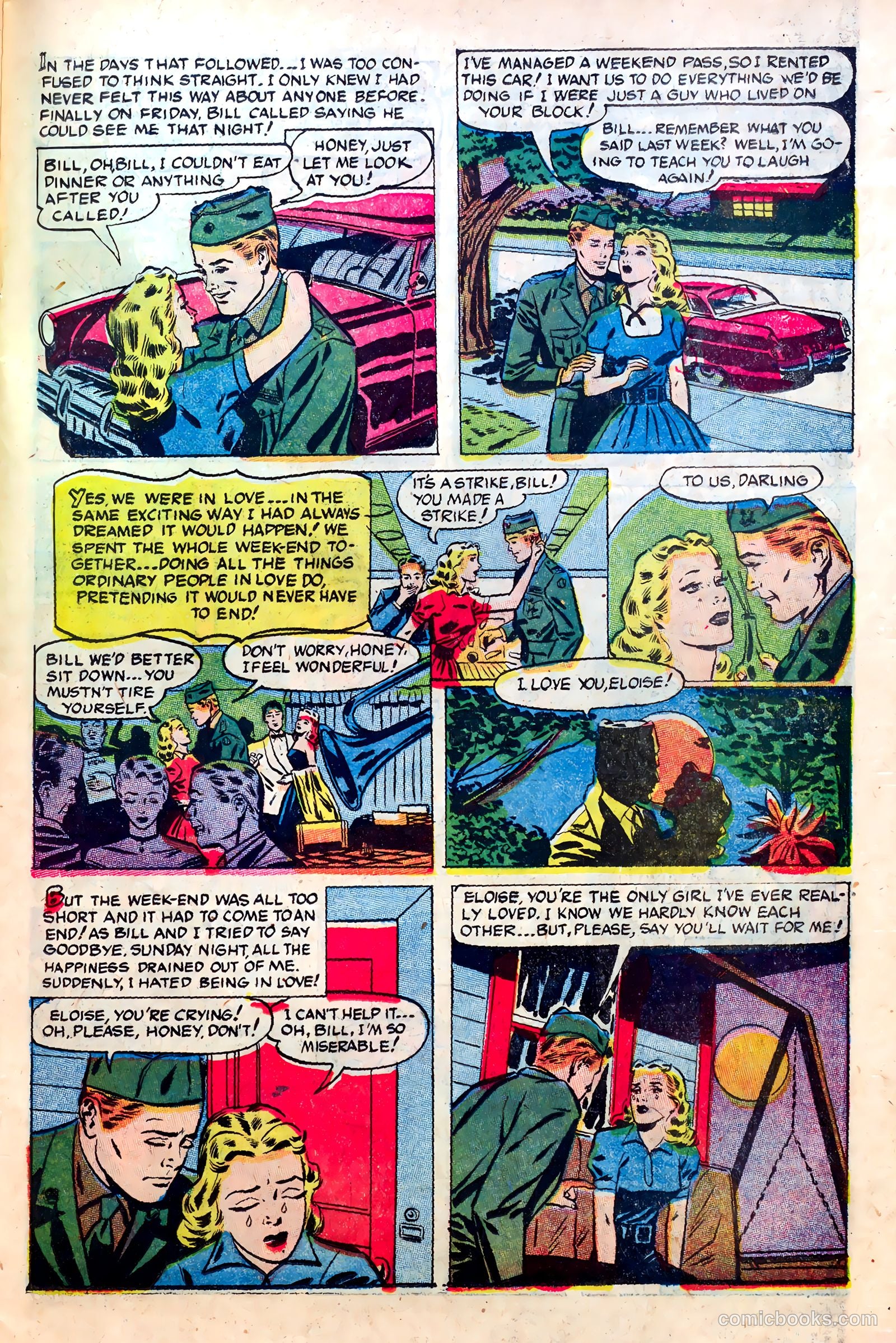 Great Lover Romances #7 (1952) — page 11 of 36