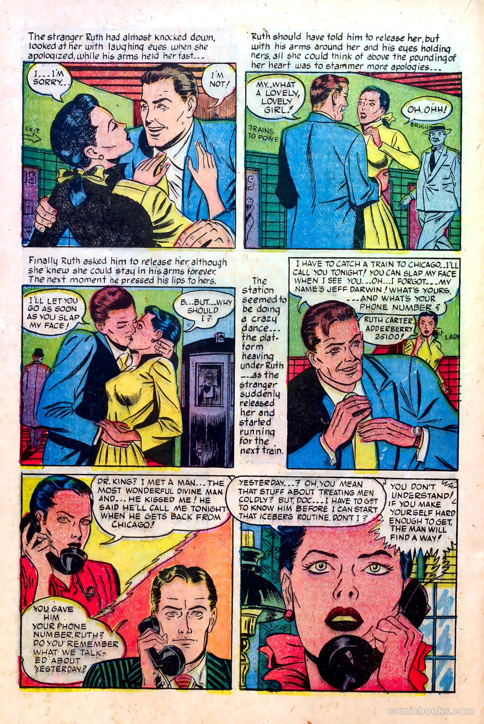 Great Lover Romances #7 (1952) — page 20 of 36