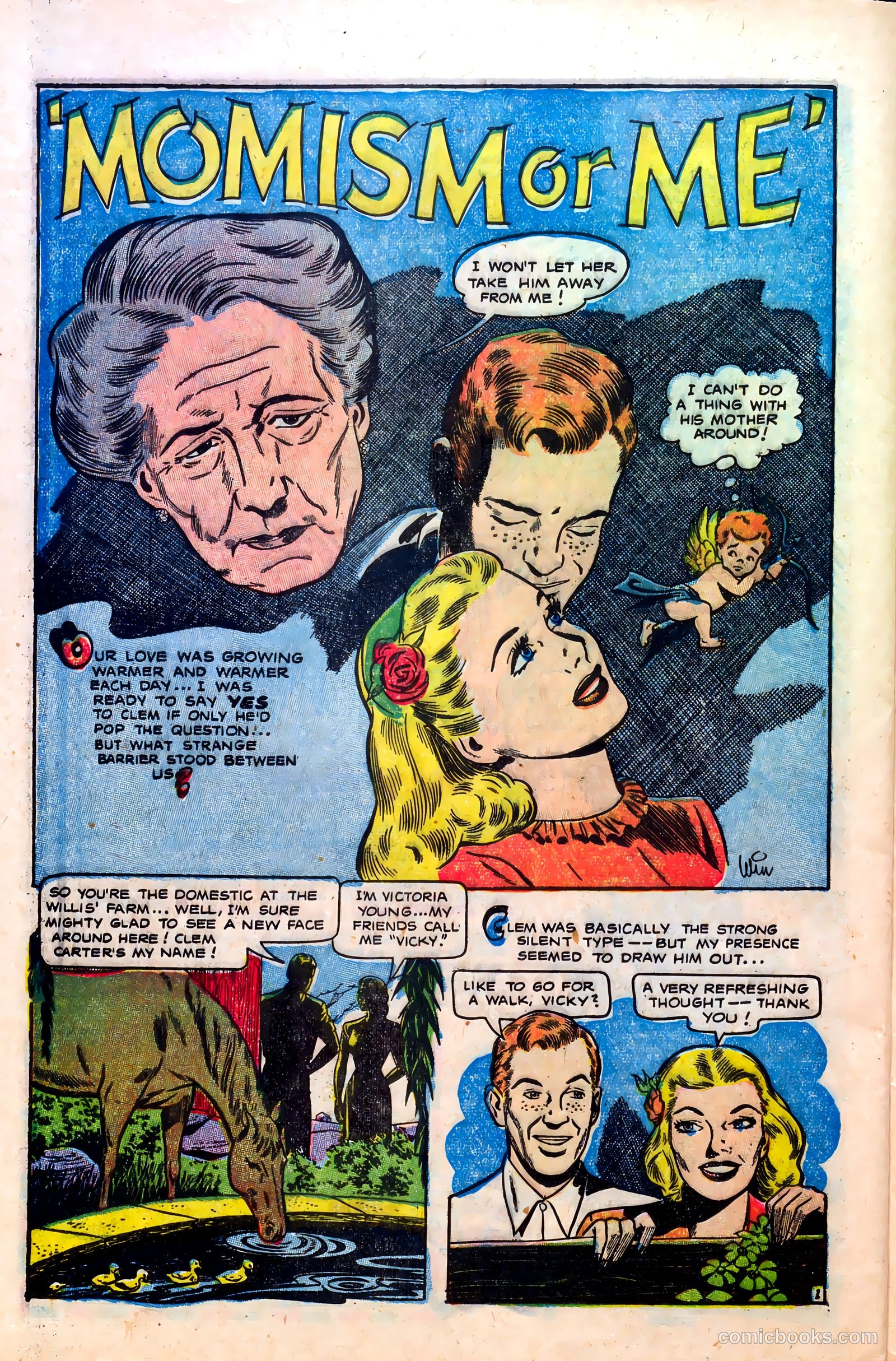 Great Lover Romances #7 (1952) — page 28 of 36