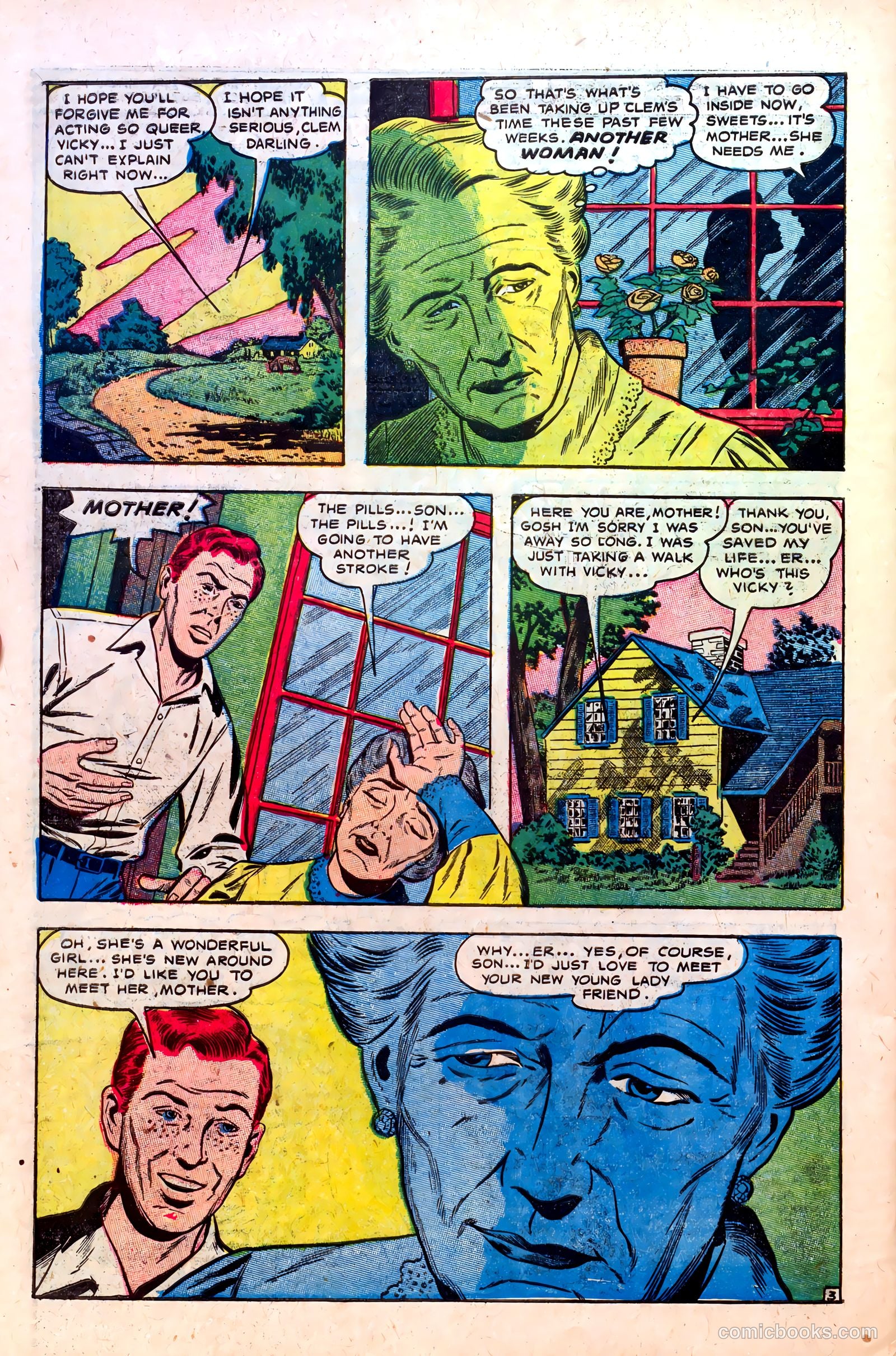Great Lover Romances #7 (1952) — page 30 of 36
