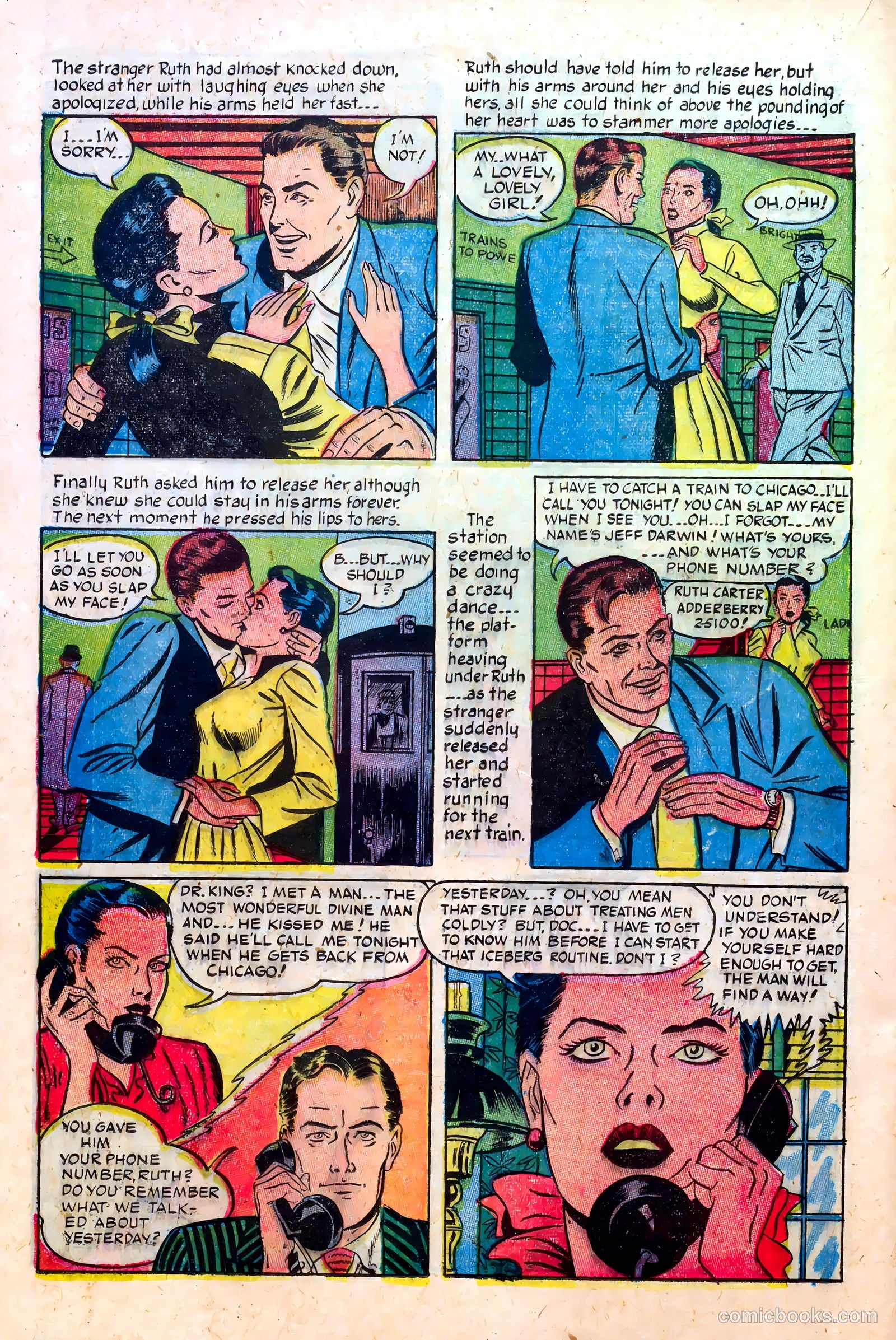 Great Lover Romances #7 (1952) — page 20 of 36