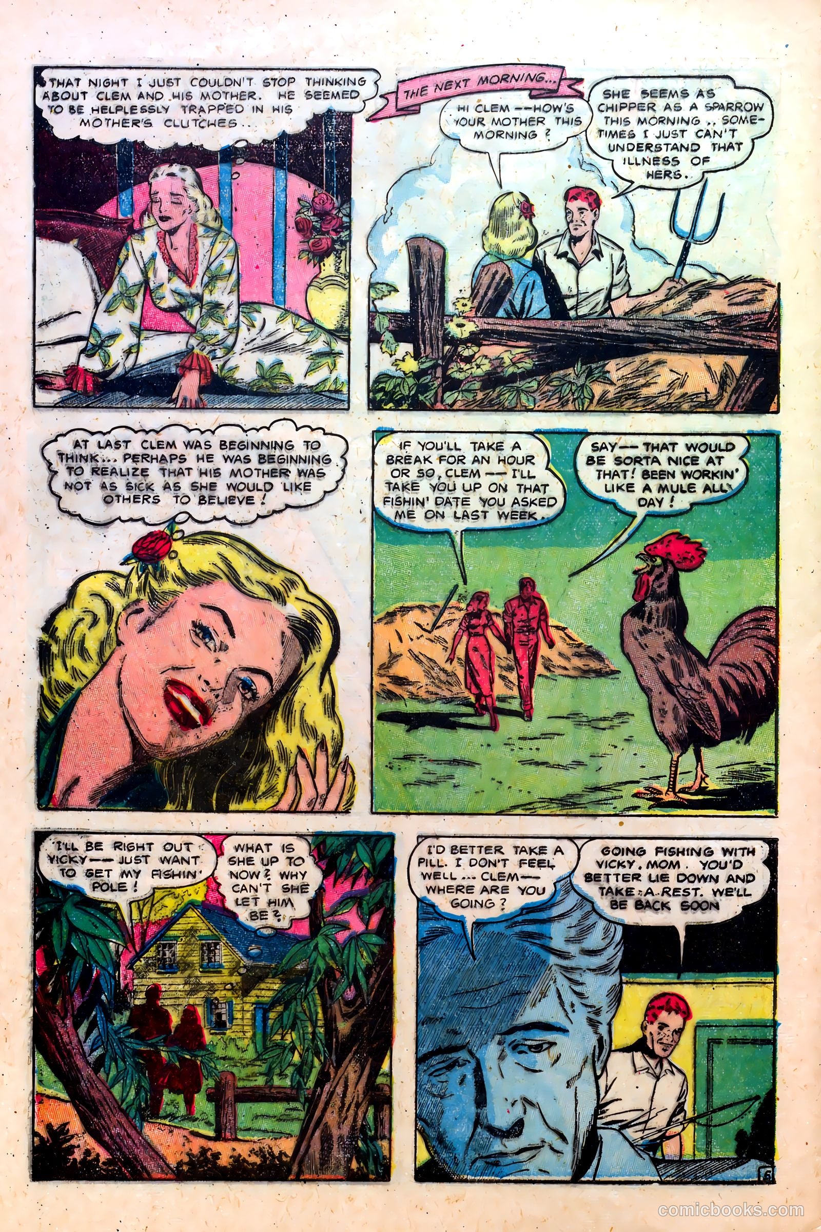 Great Lover Romances #7 (1952) — page 32 of 36